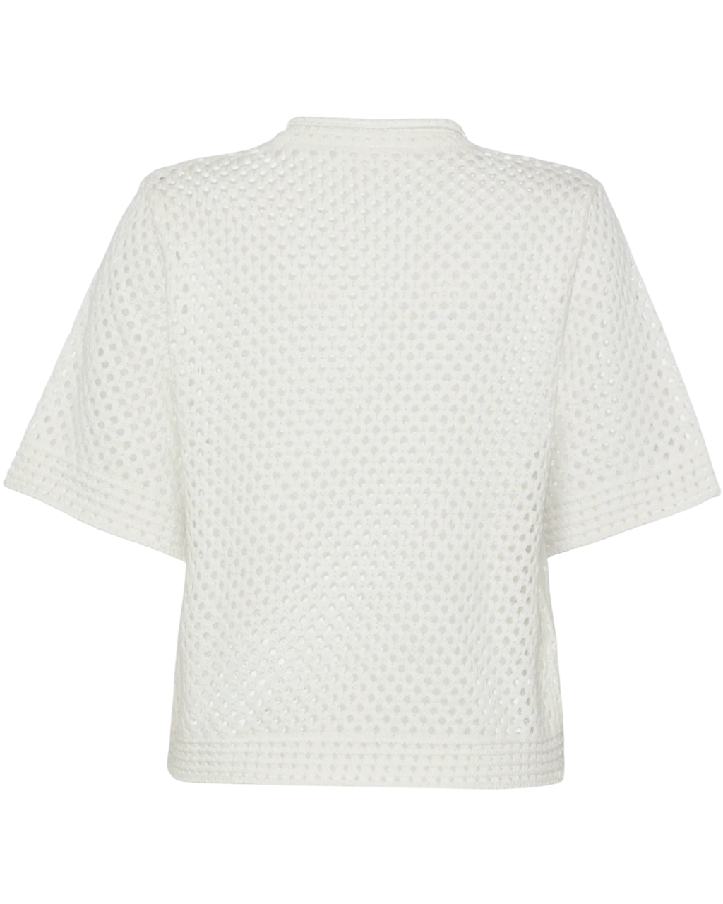 Lily Crochet T-Shirt | Coco Milk