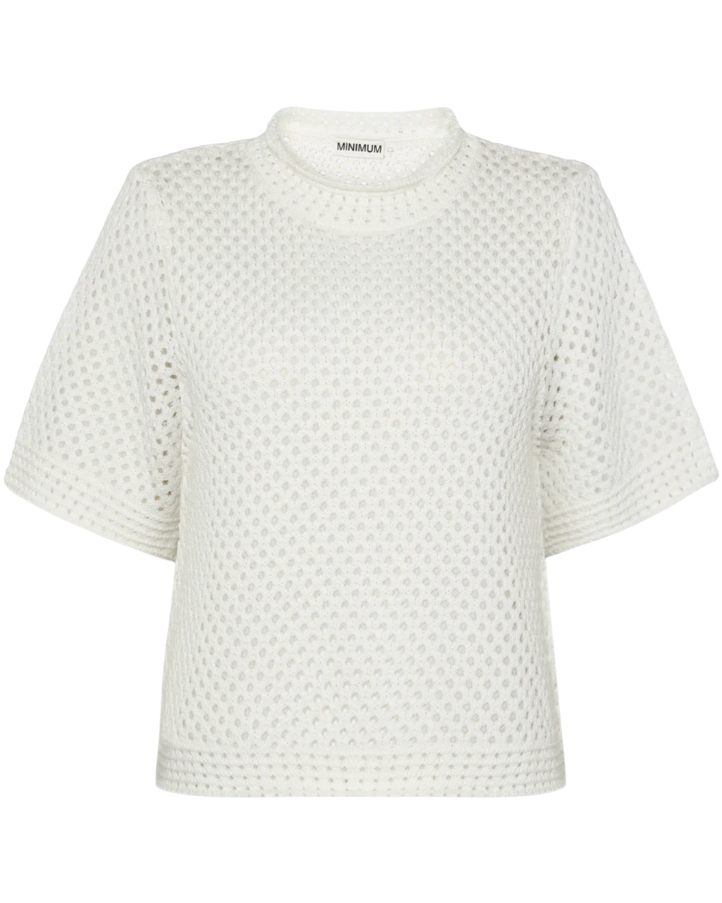 Lily Crochet T-Shirt | Coco Milk