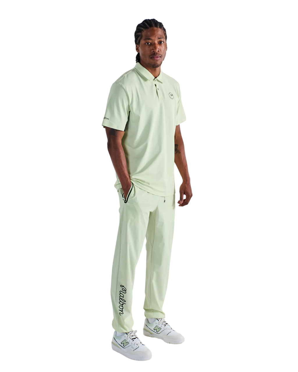 Performance Pique Polo | Aloe