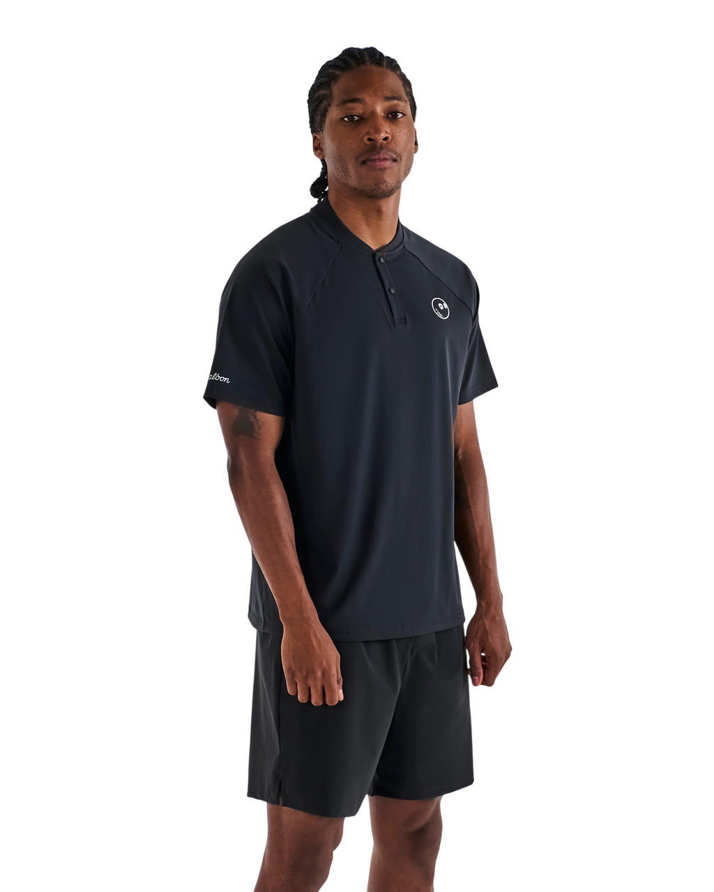 Performance Blade Collar Polo | Black