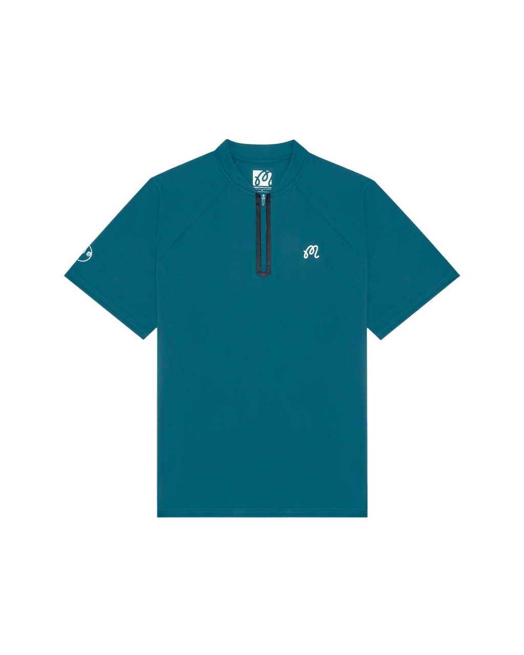 Performance Zip Blade Collar Polo | Azurra
