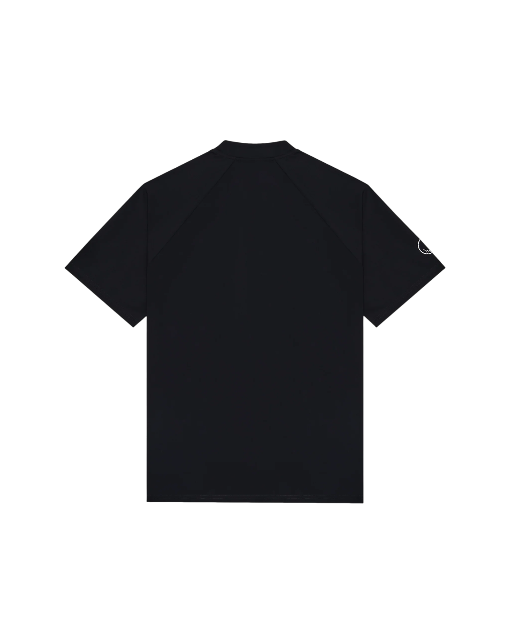 Performance Zip Blade Collar Polo | Black