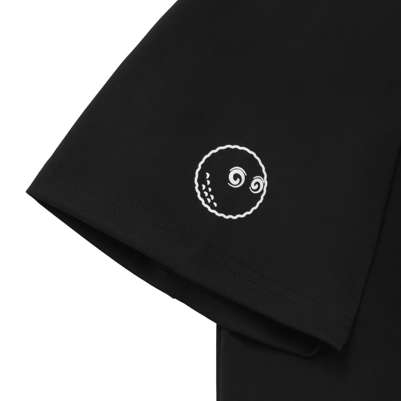 Performance Zip Blade Collar Polo | Black