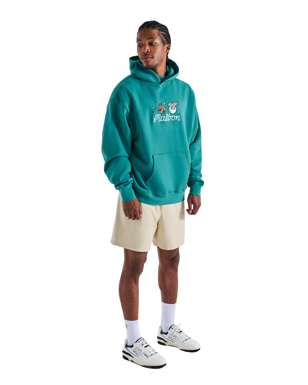 Two Man Scramble Hoodie | Blue Green