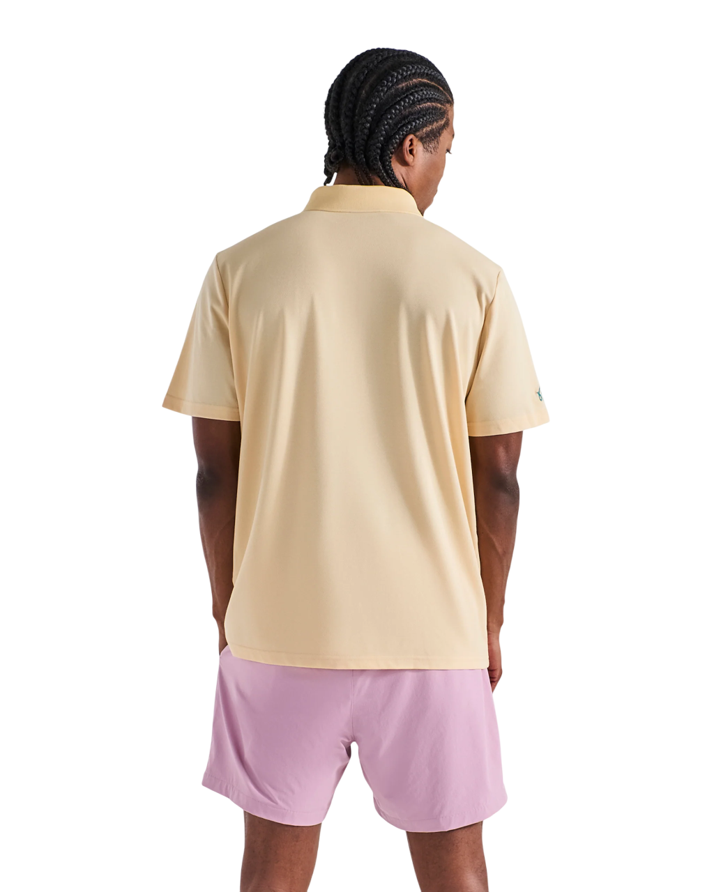 Two Man Scramble Pique Polo | Light Khaki