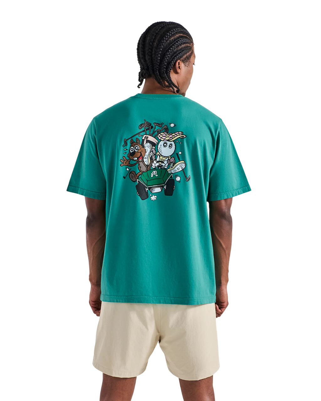 Two Man Scramble T-Shirt |  Blue Green