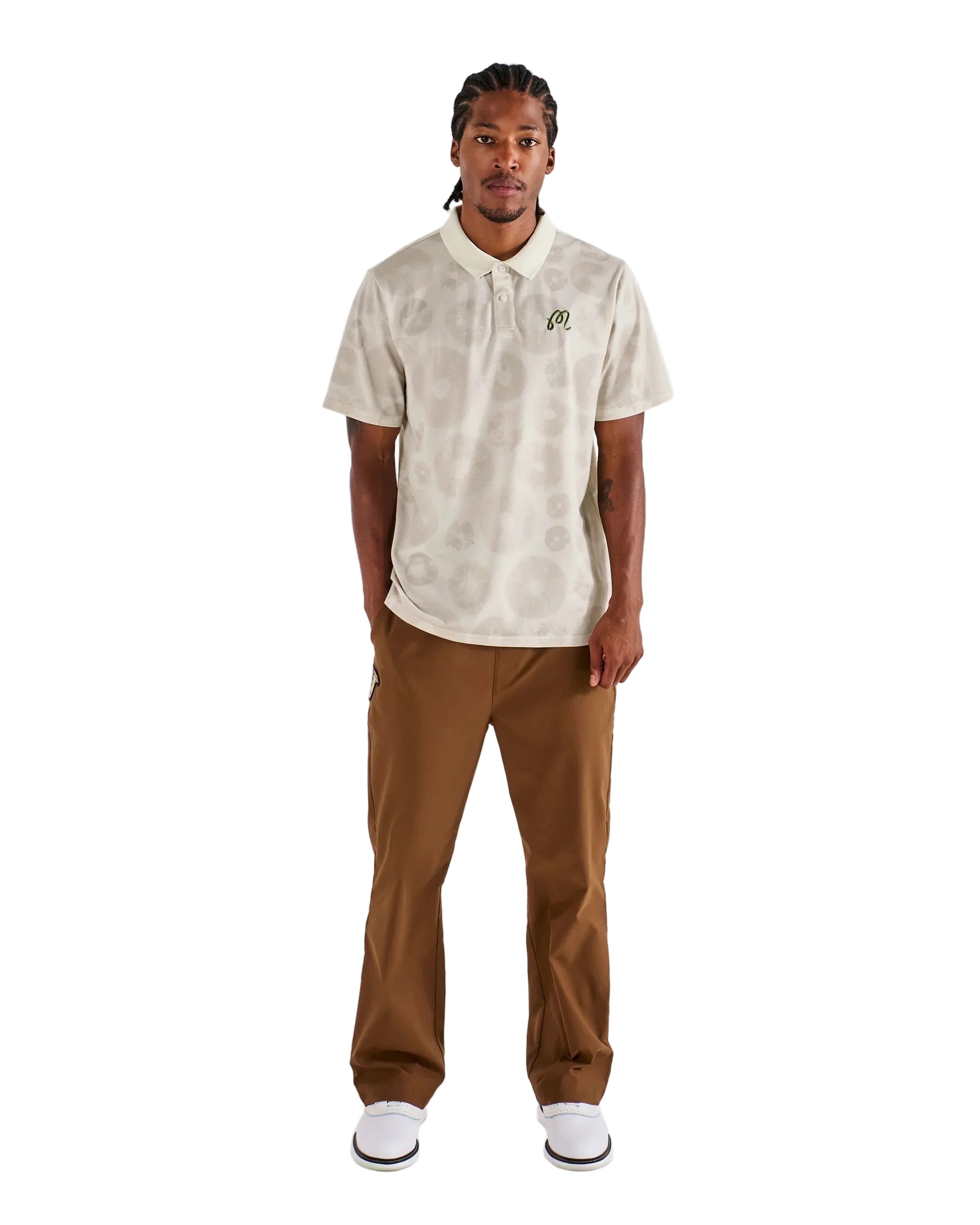 Fairway Foraging Polo | Ivory