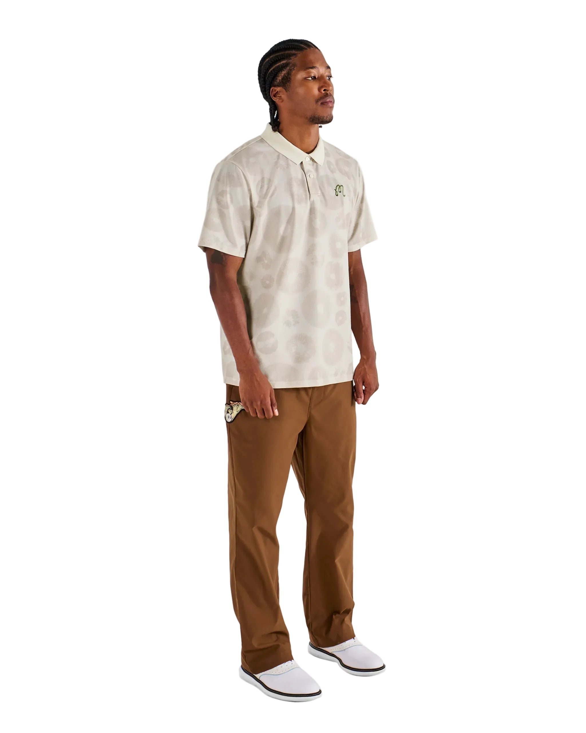 Fairway Foraging Polo | Ivory