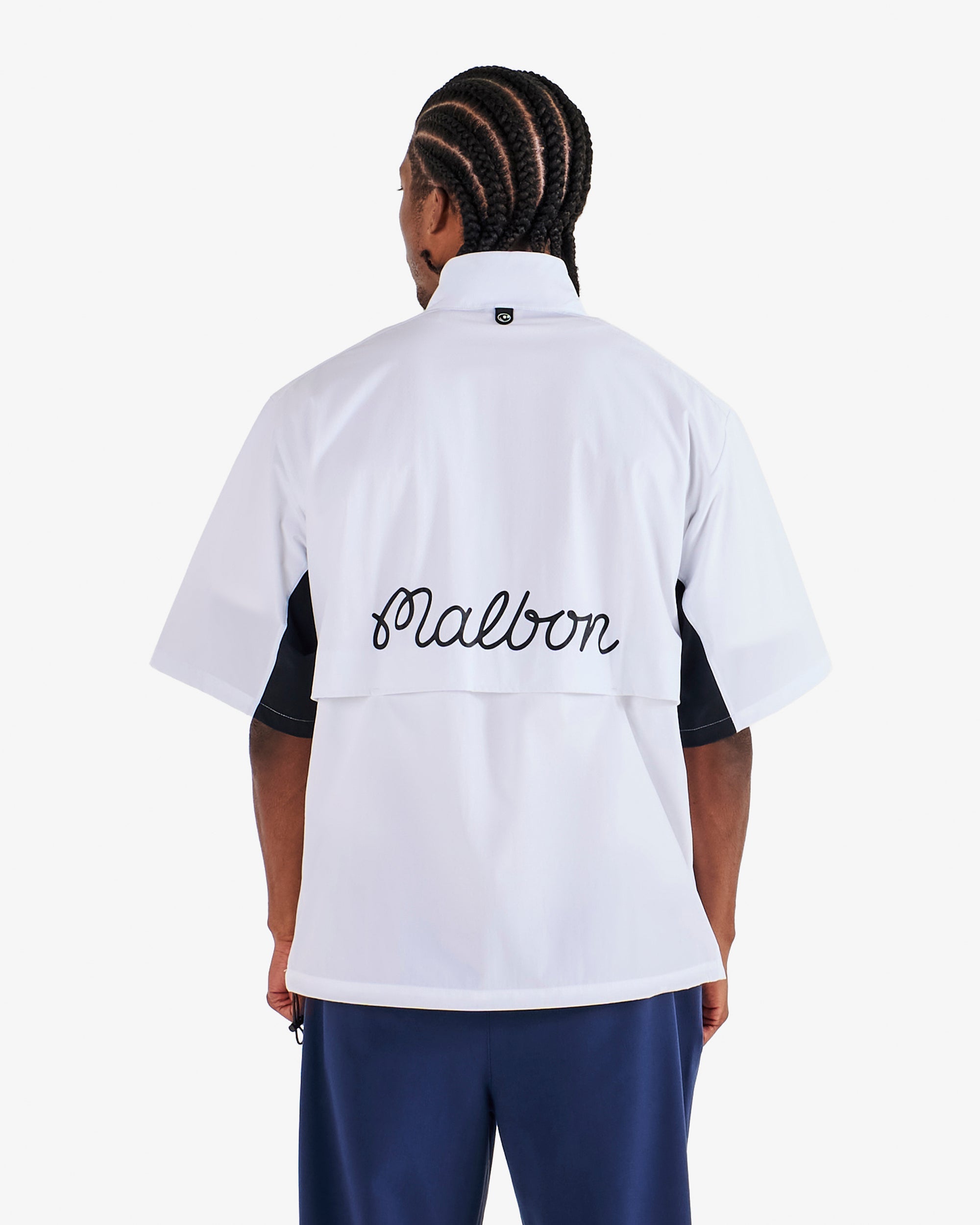 Marina Windshirt | White/Midnight