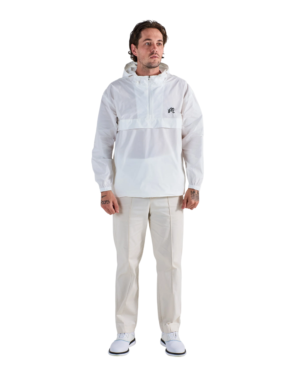 Nylon Anorak | White