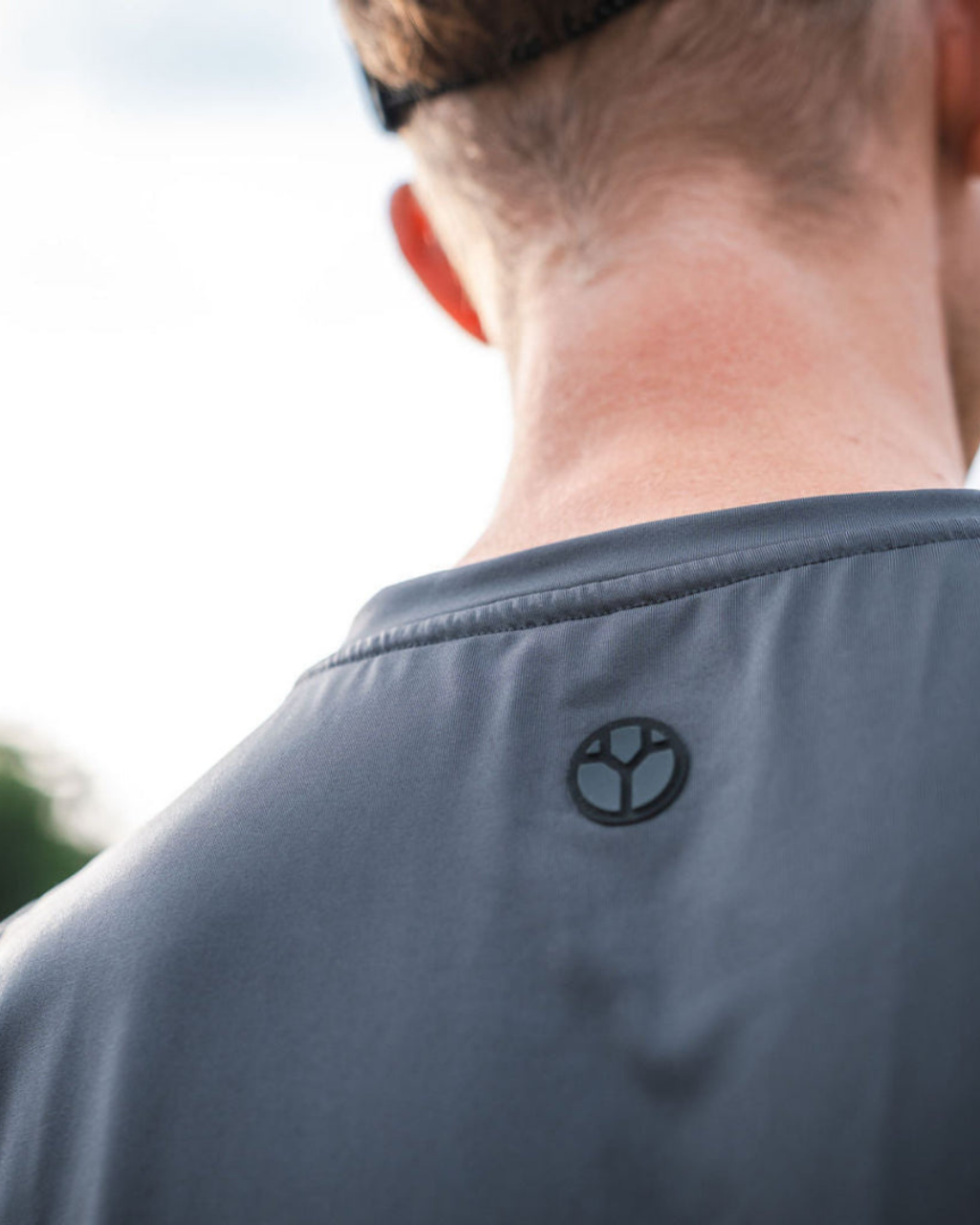 Men's S-SLATE GREY Performance Singlet