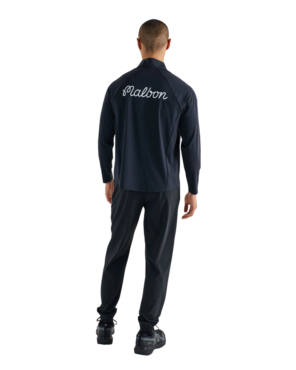 Performance Raglan Quarter Zip | Black