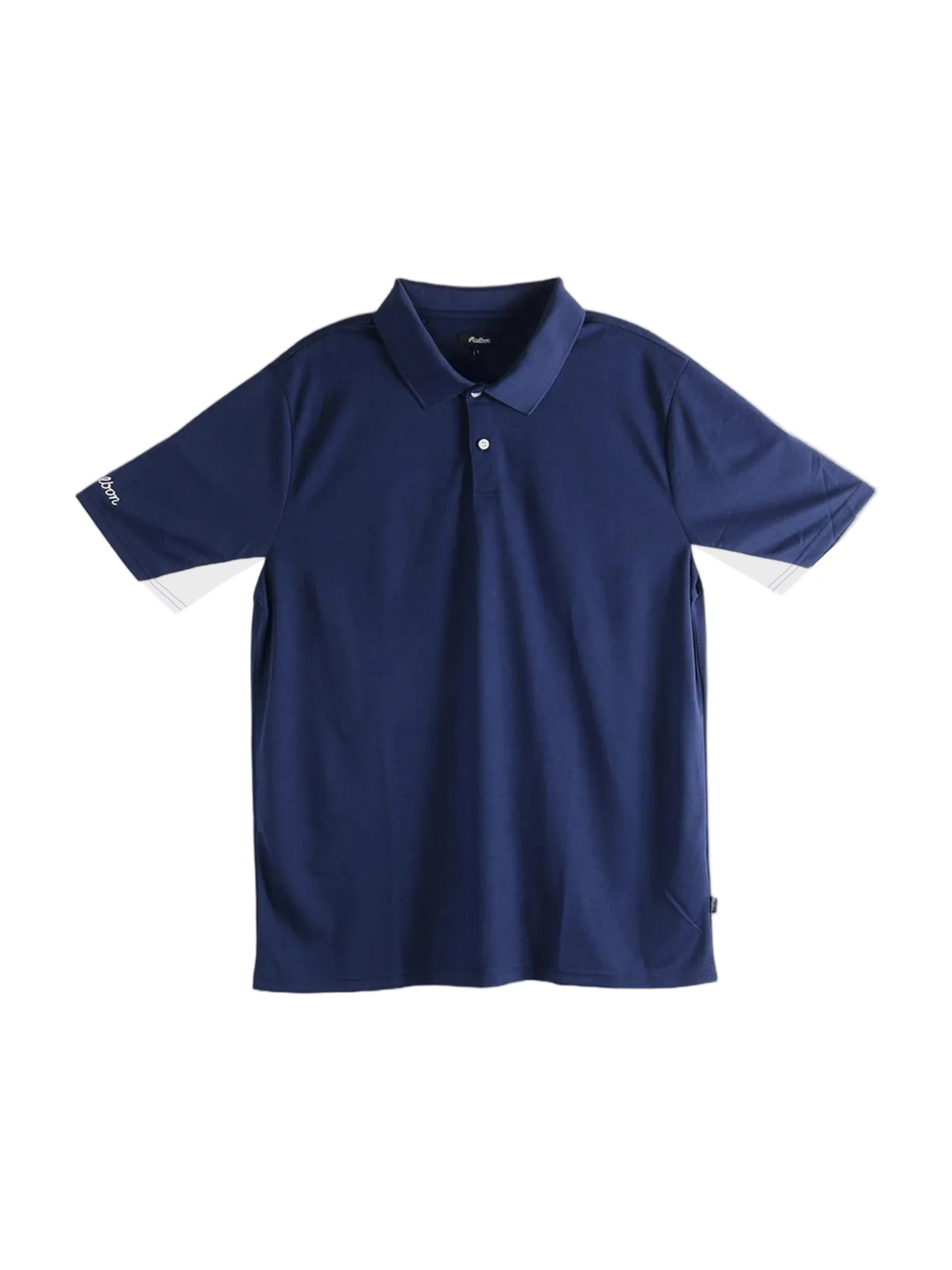 Evergreen Paneled Performance Pique | Navy/White