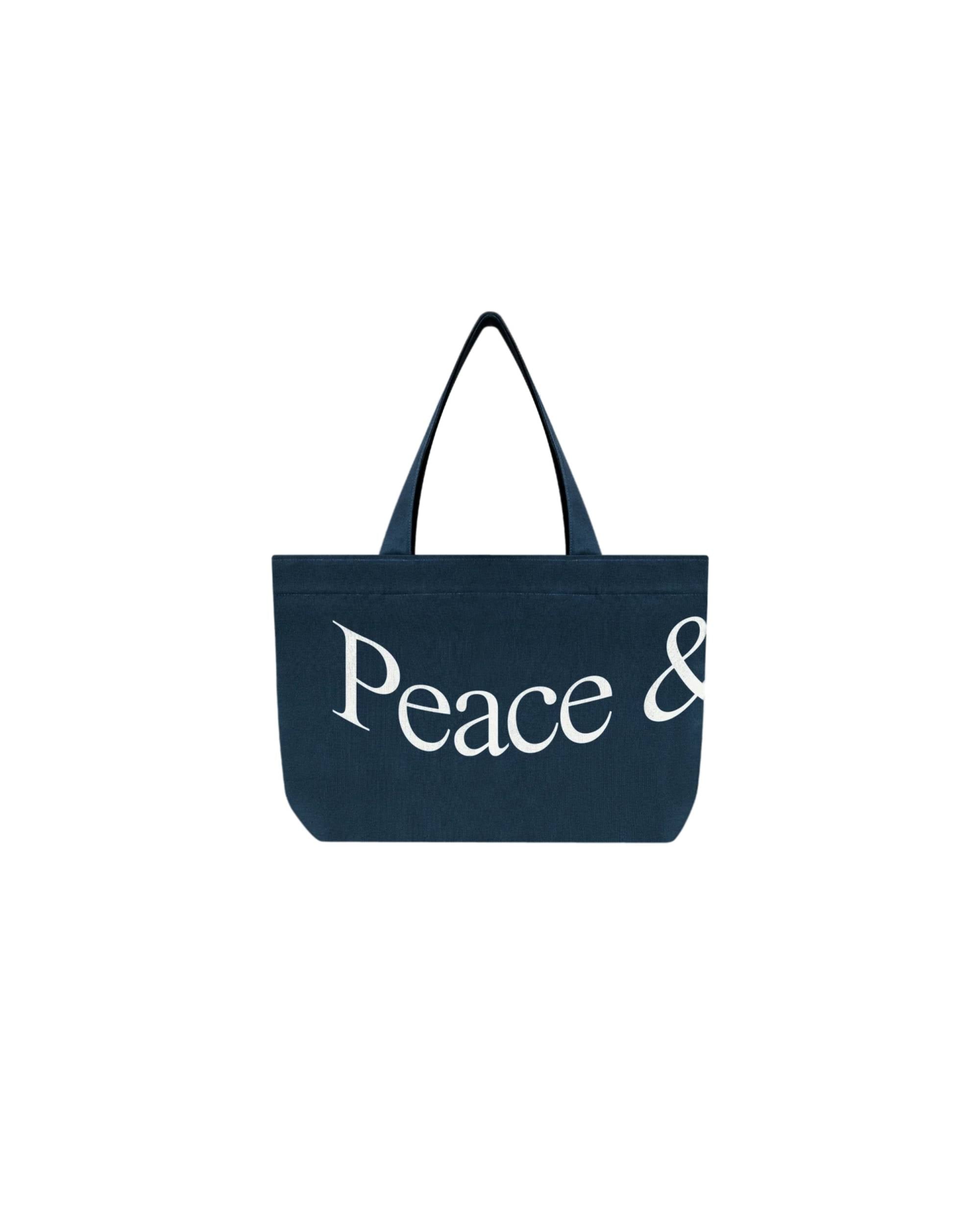 Wordmark Tote | Navy