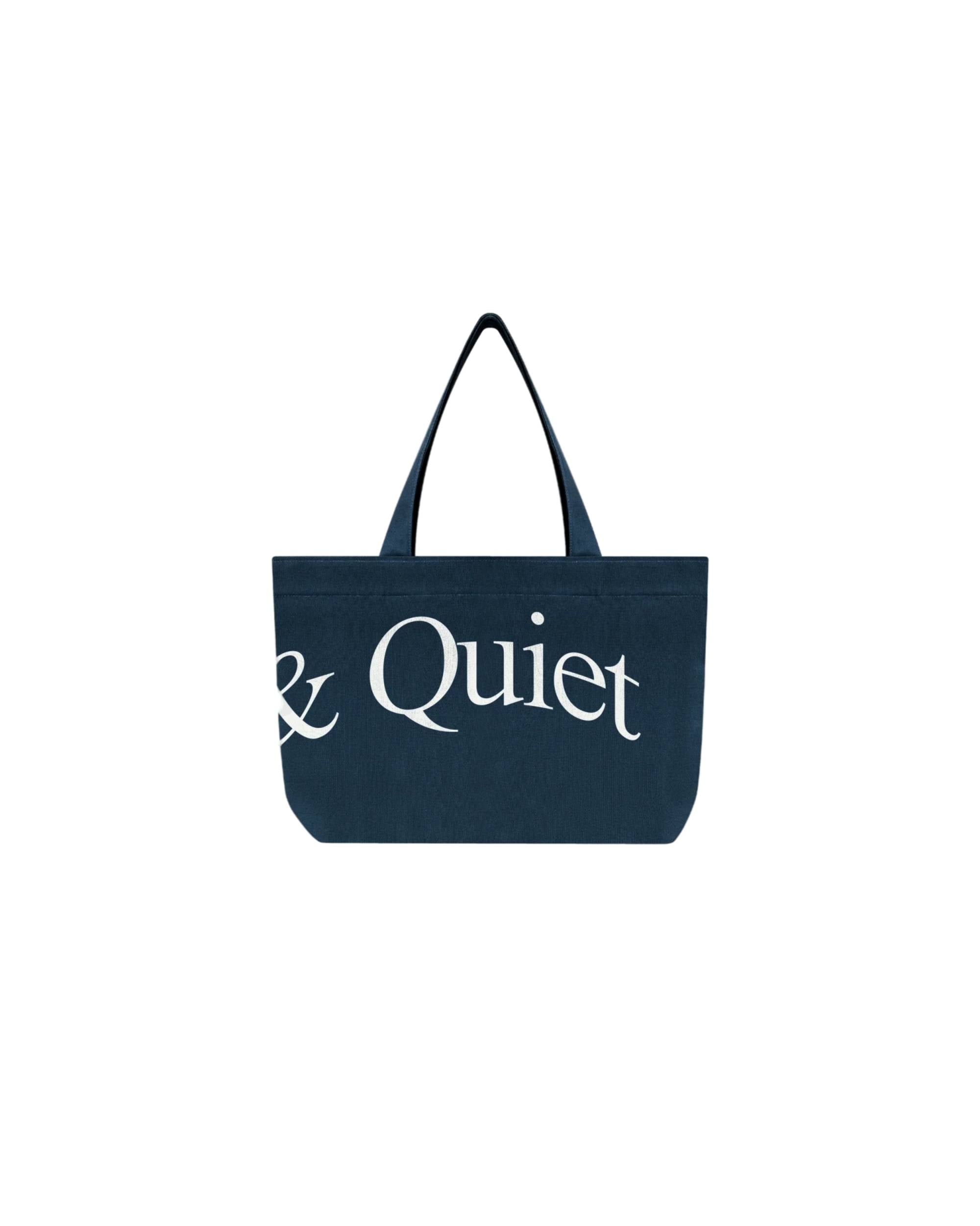 Wordmark Tote | Navy