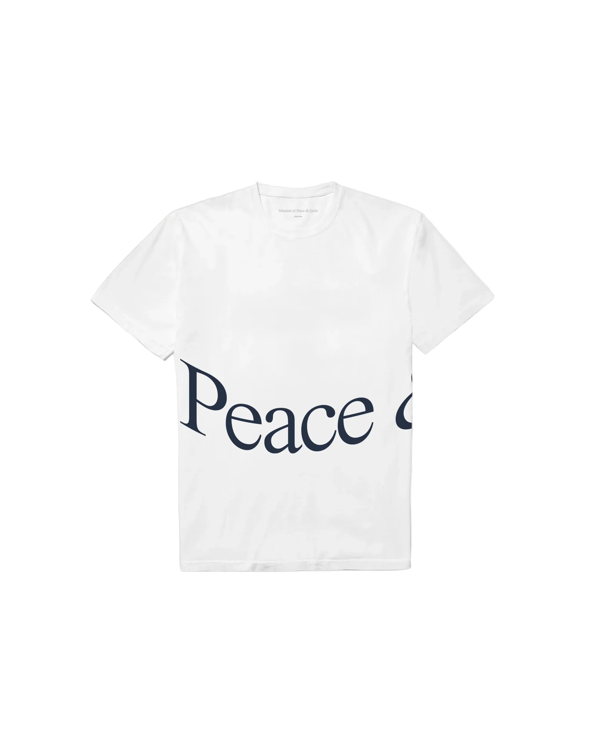 Jumbo Wordmark Tee | White