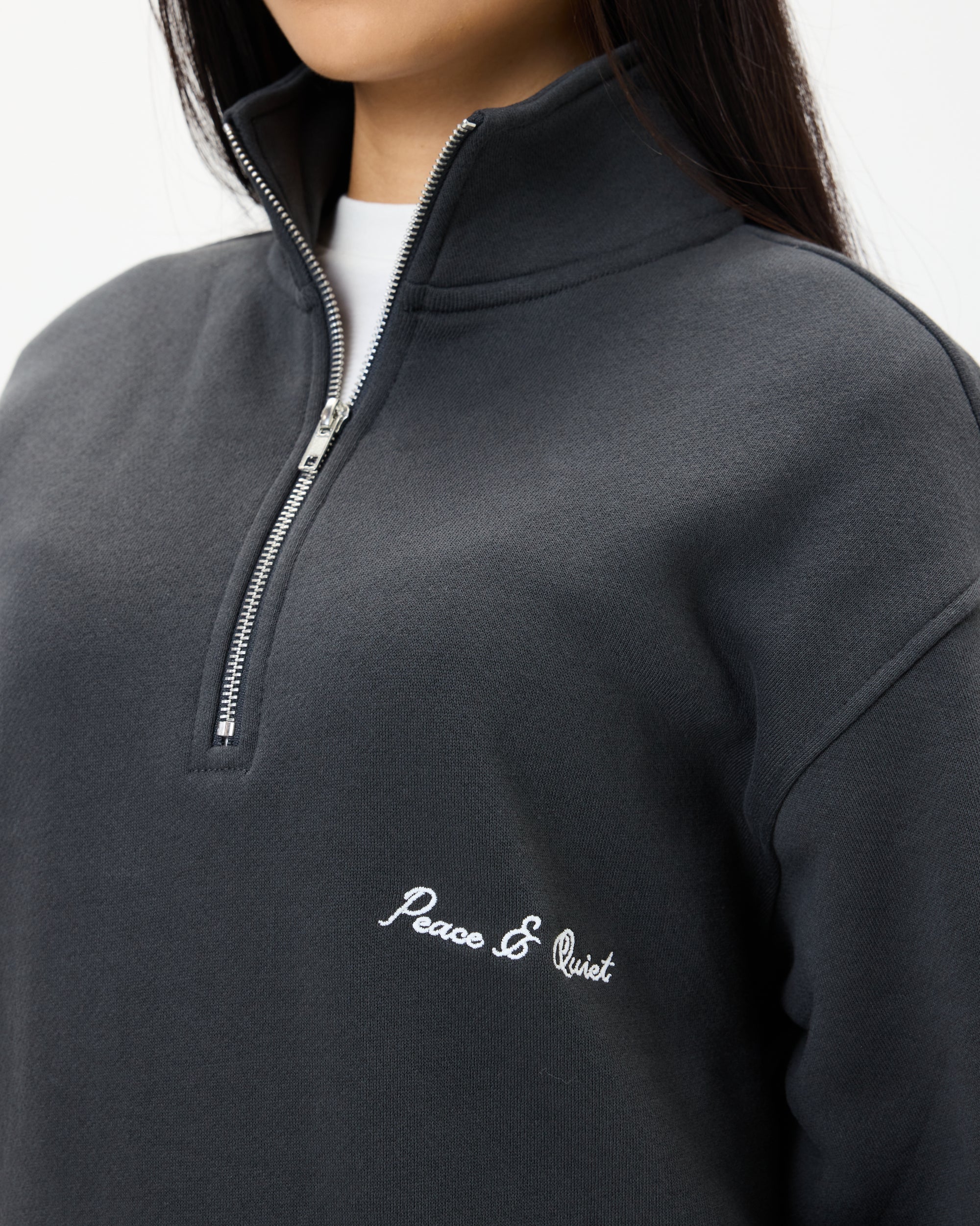 Signature Quarter Zip | Black