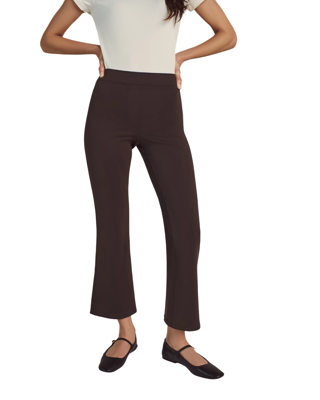 Aria Flare Pull On Pants | Espresso