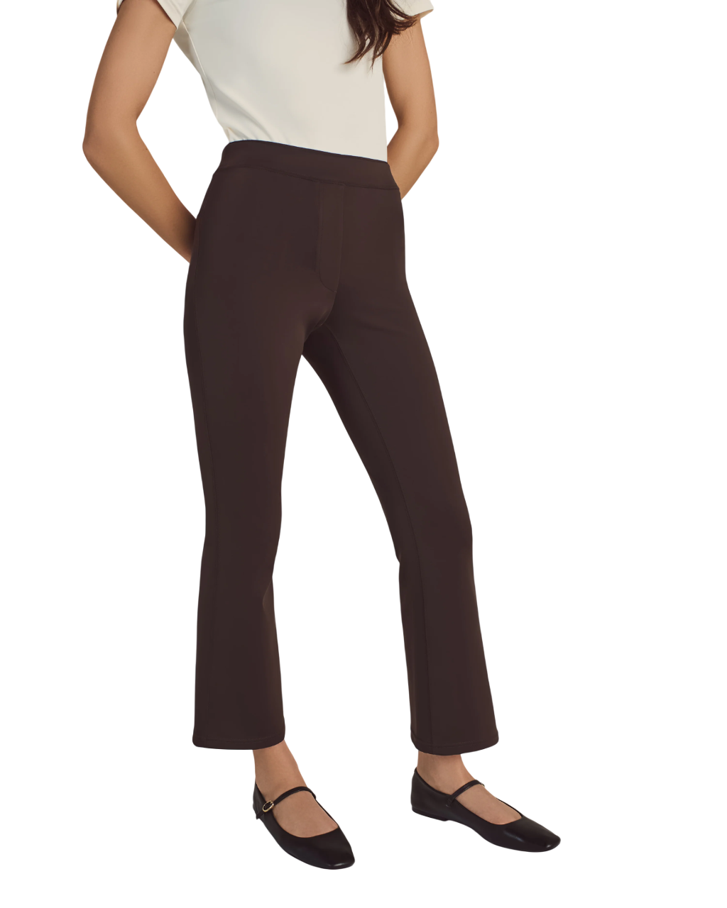 Aria Flare Pull On Pants | Espresso