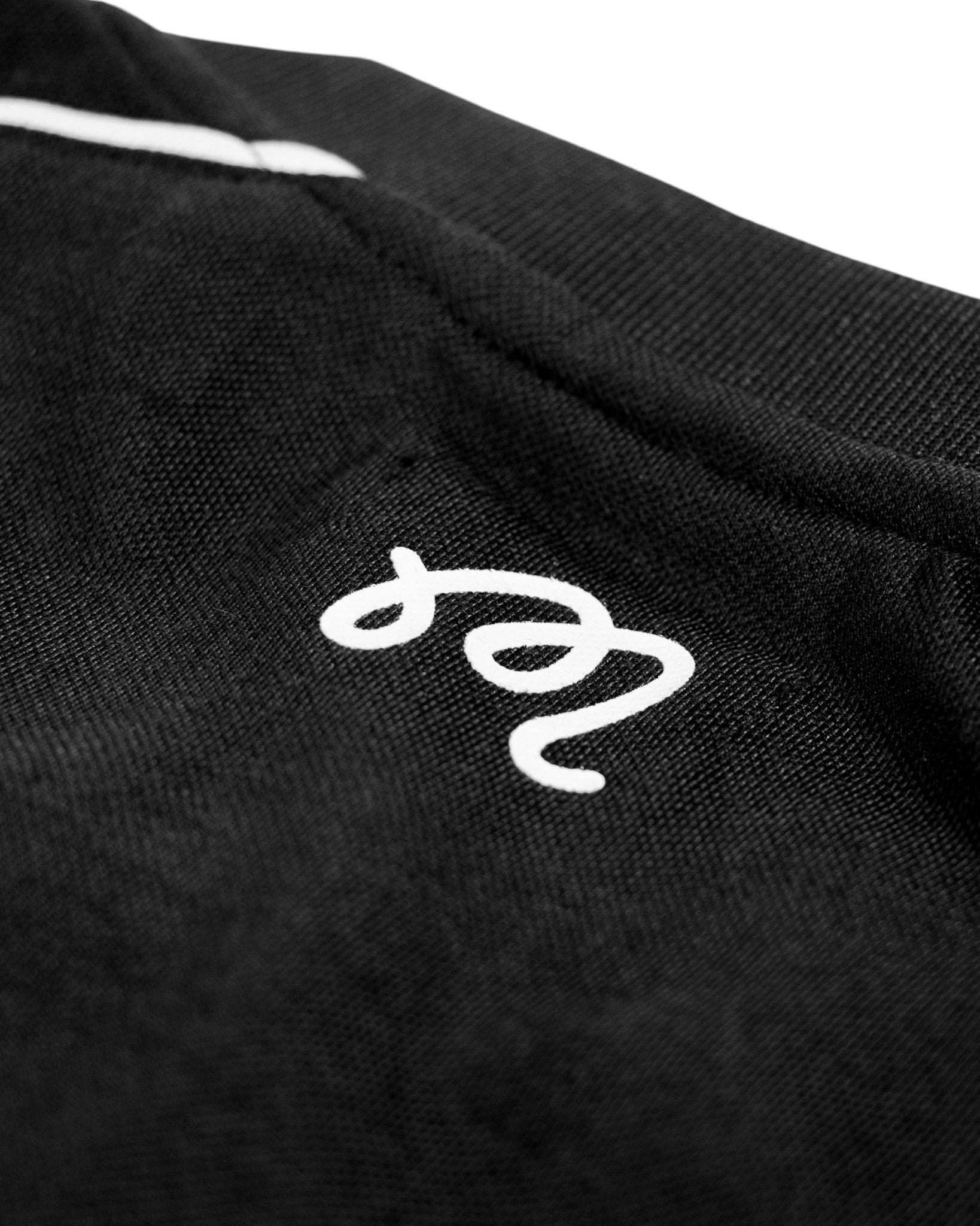 Malbon x TTP Performance Zip Blade Collar Polo | Black