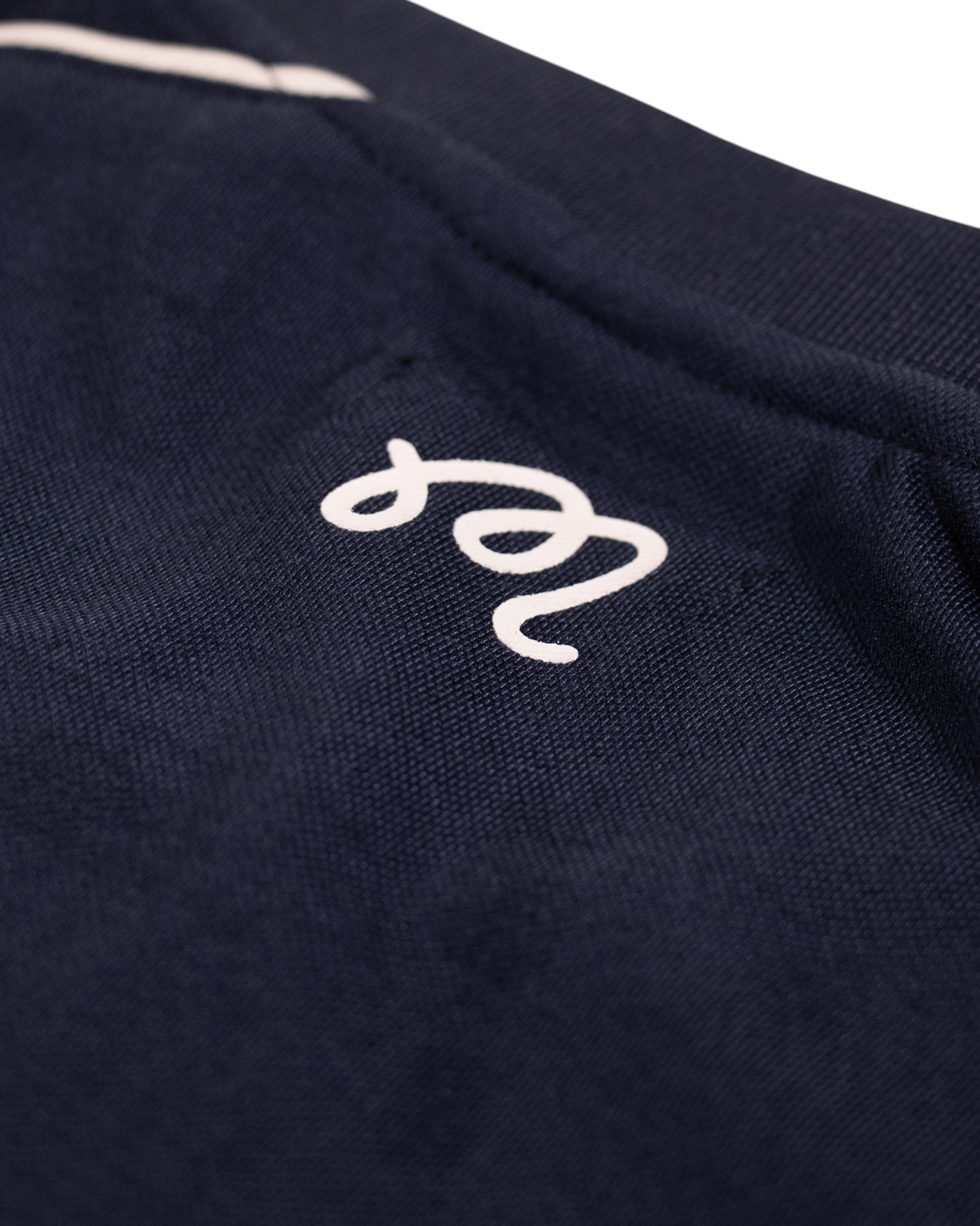 Malbon x TTP Performance Zip Blade Collar Polo | Navy