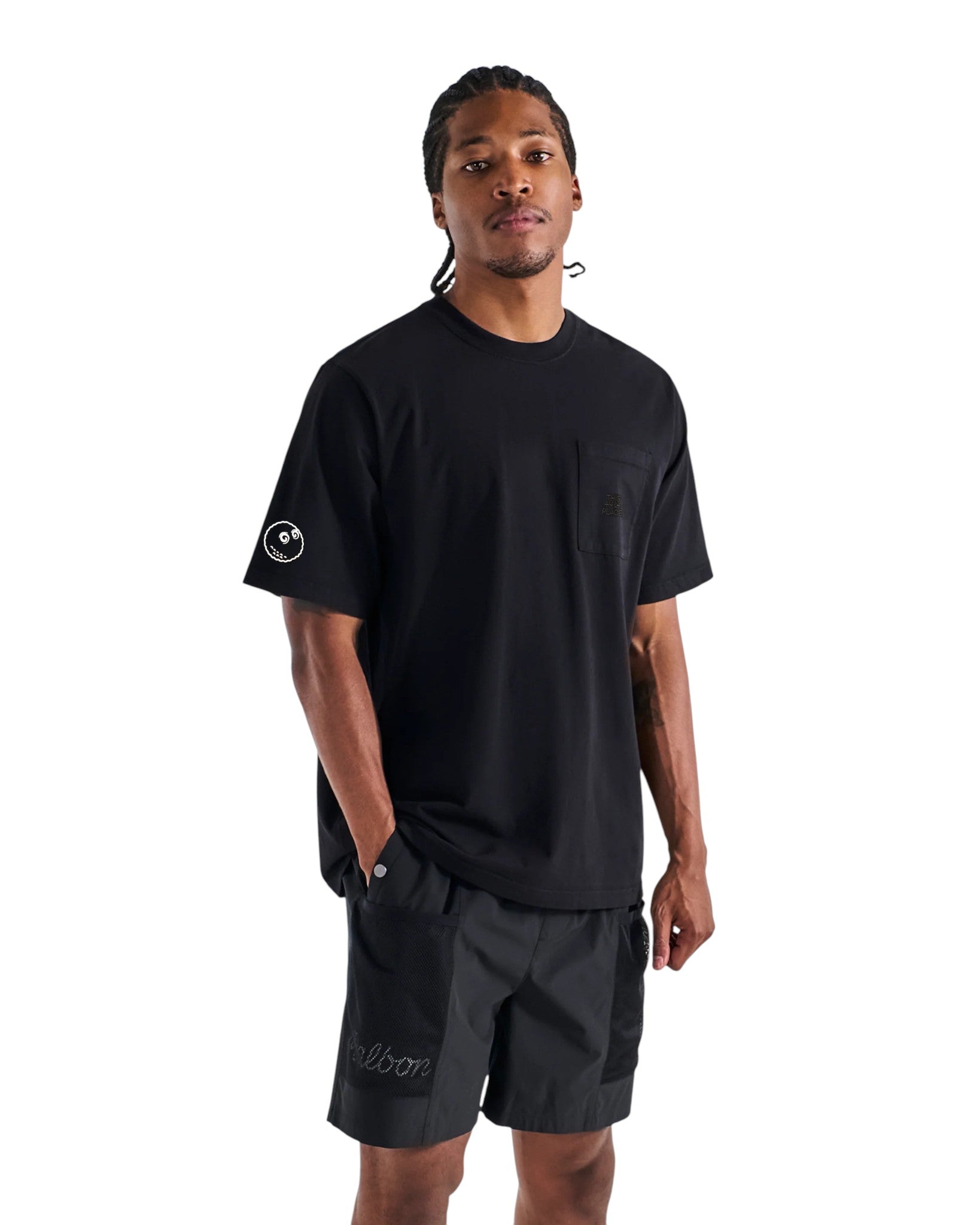 Malbon x TTP Pocket Tee | Black