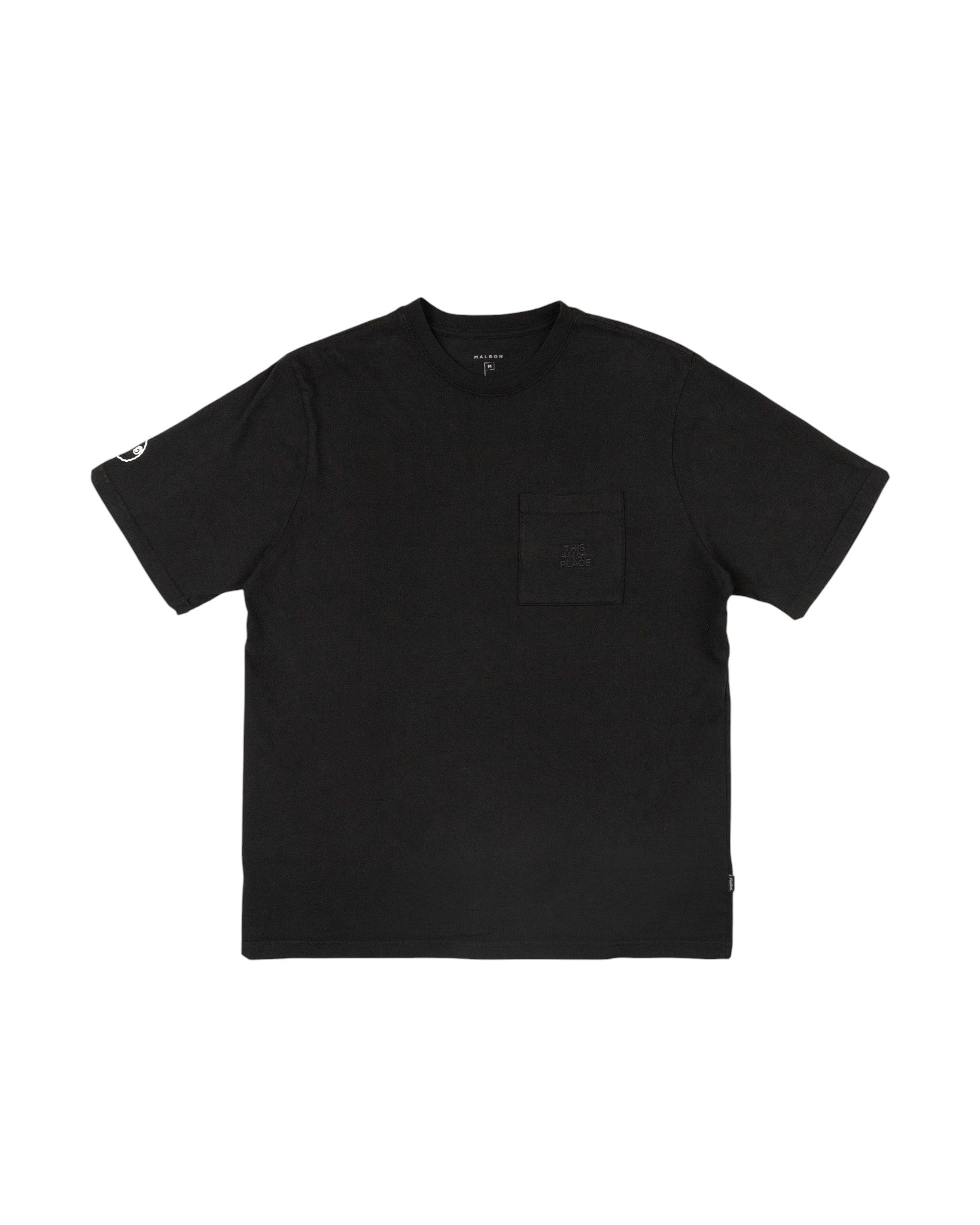 Malbon x TTP Pocket Tee | Black