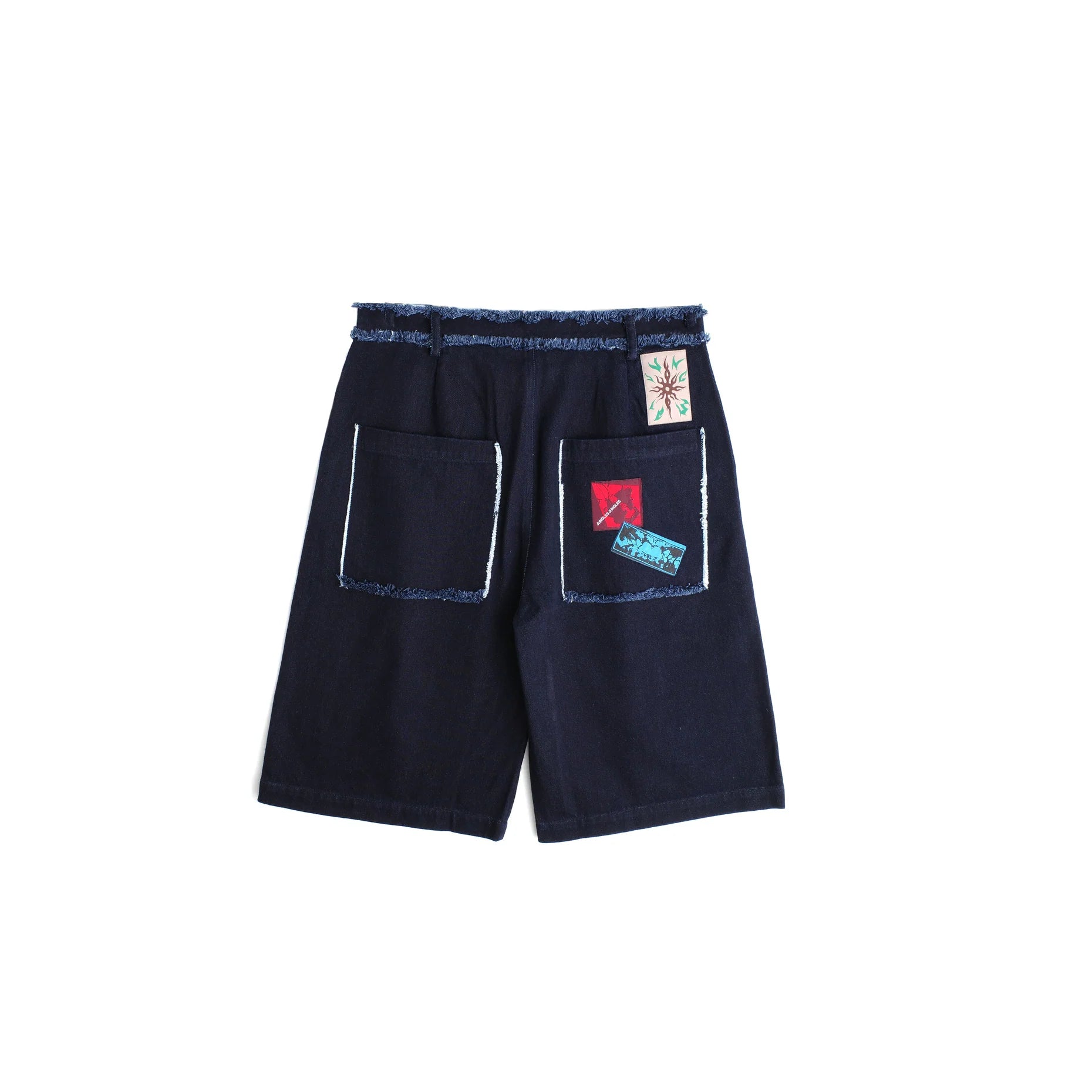 Frayed Denim Jorts