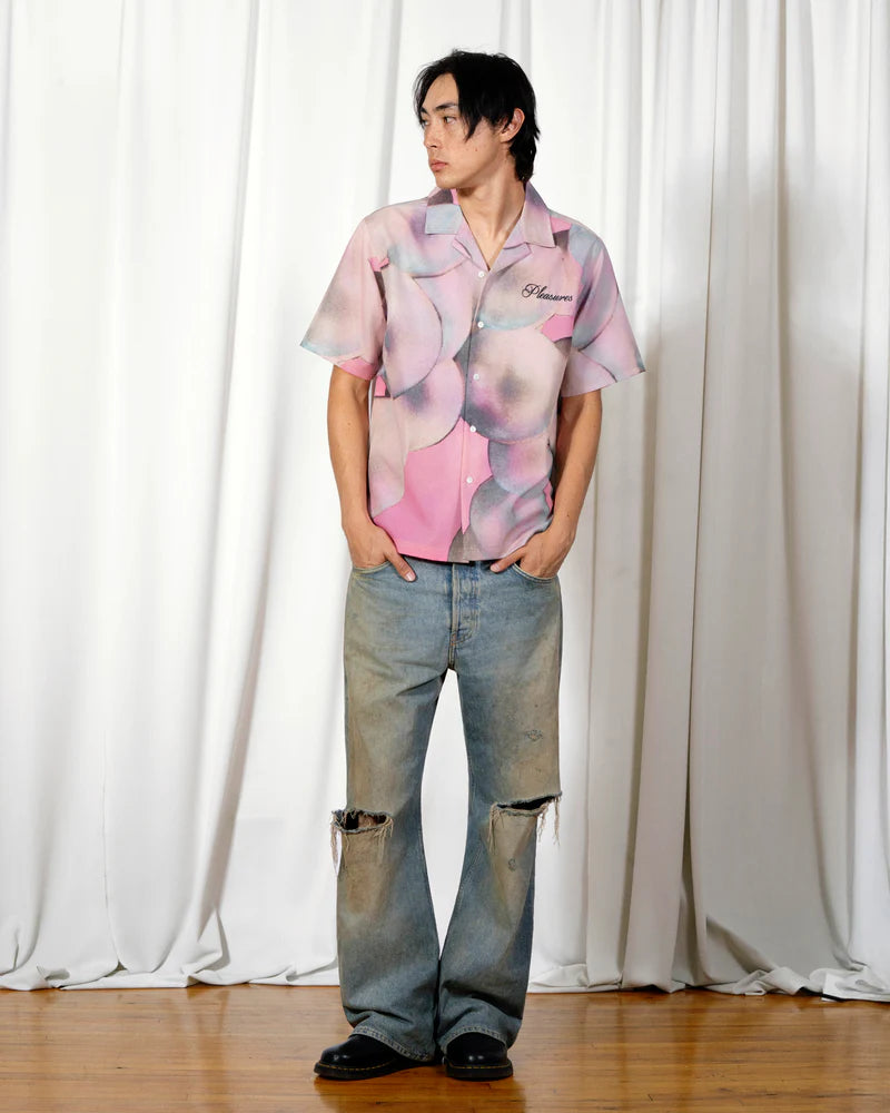 Pearl Button Up | Pink