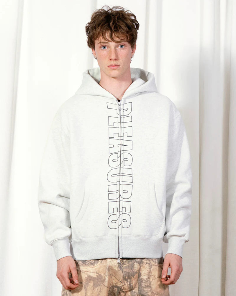 Impact Zip Hoodie | Oatmeal