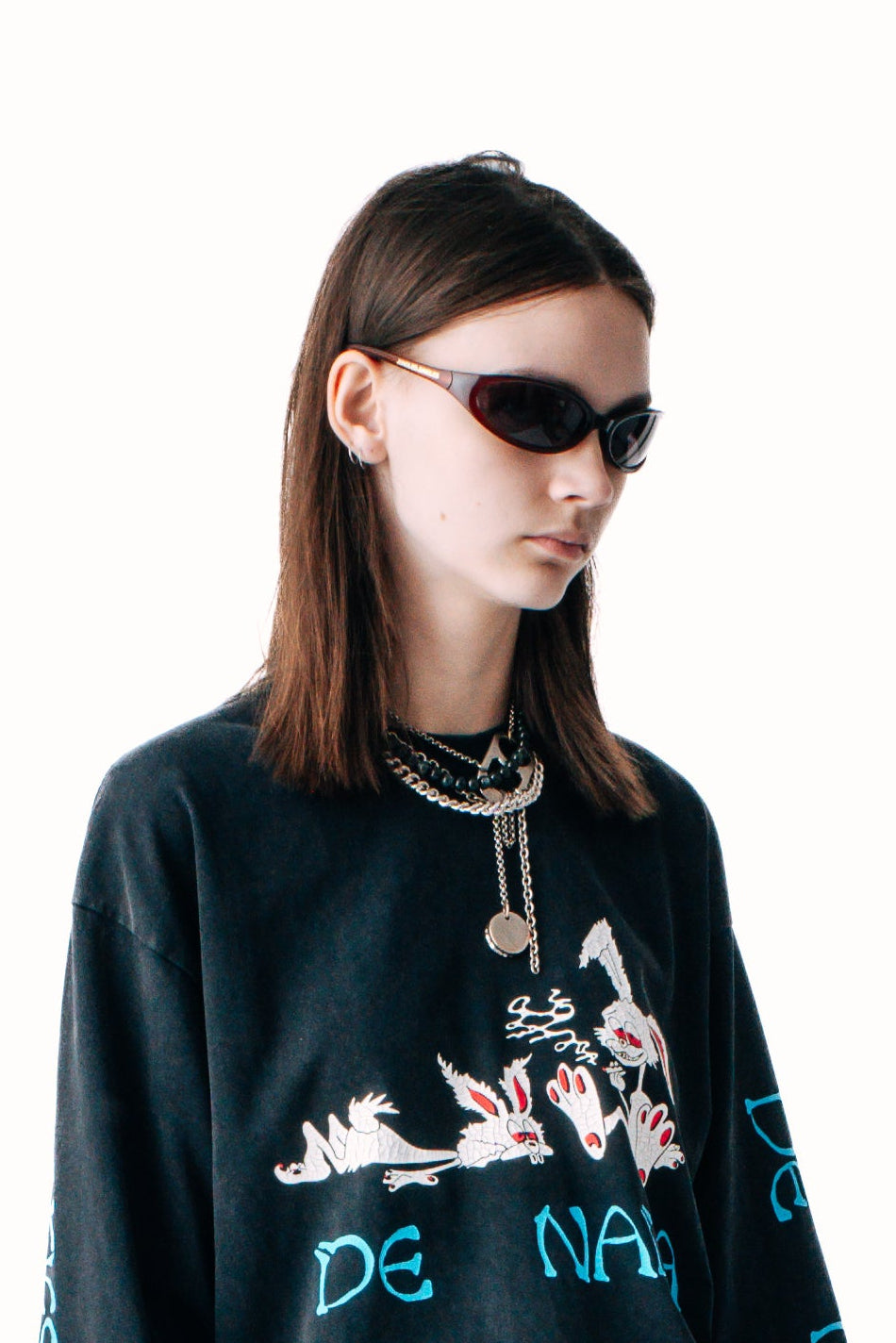 Face Slap Sunglasses | Mahogany