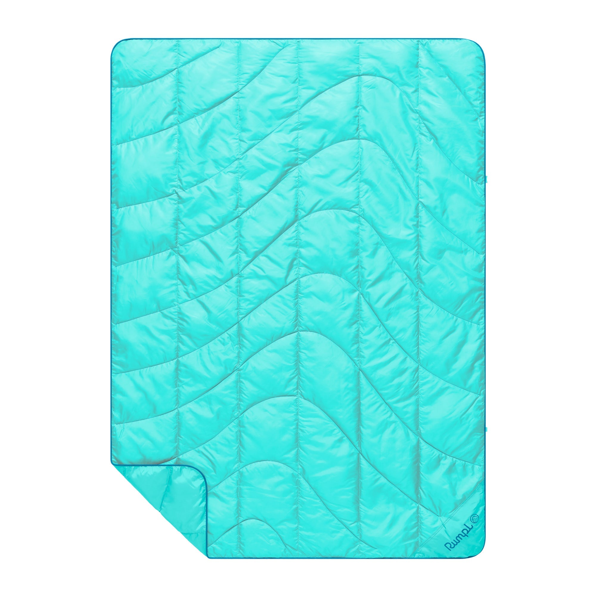 Travel Puffy Blanket - Seafoam