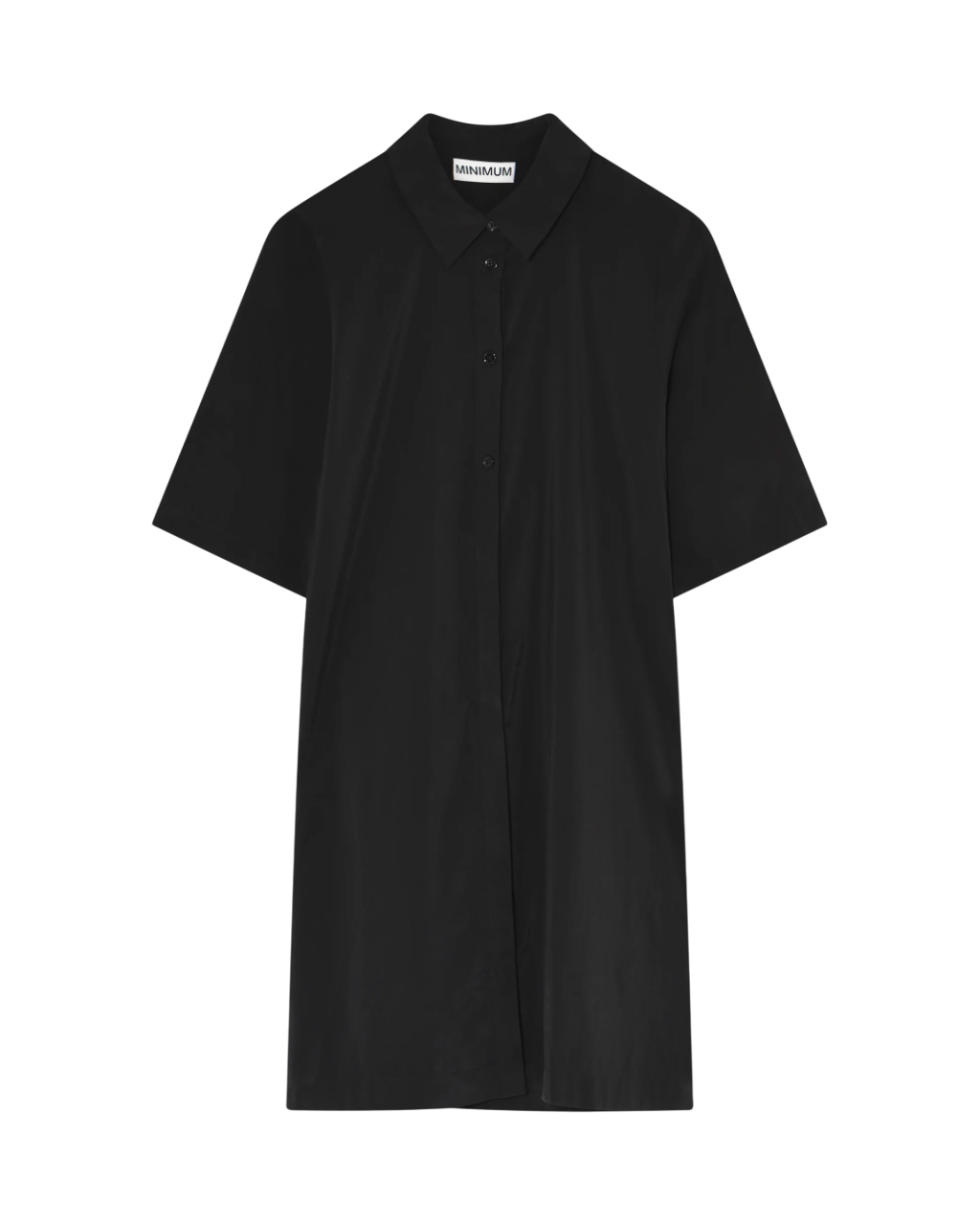 Rey Shirt Dress | Black