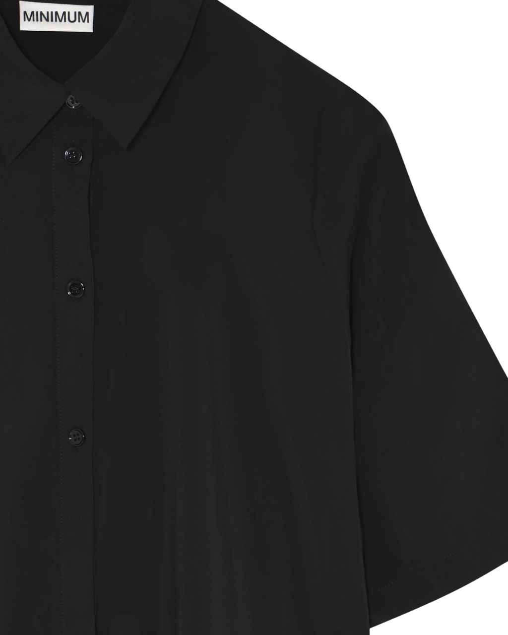 Rey Shirt Dress | Black