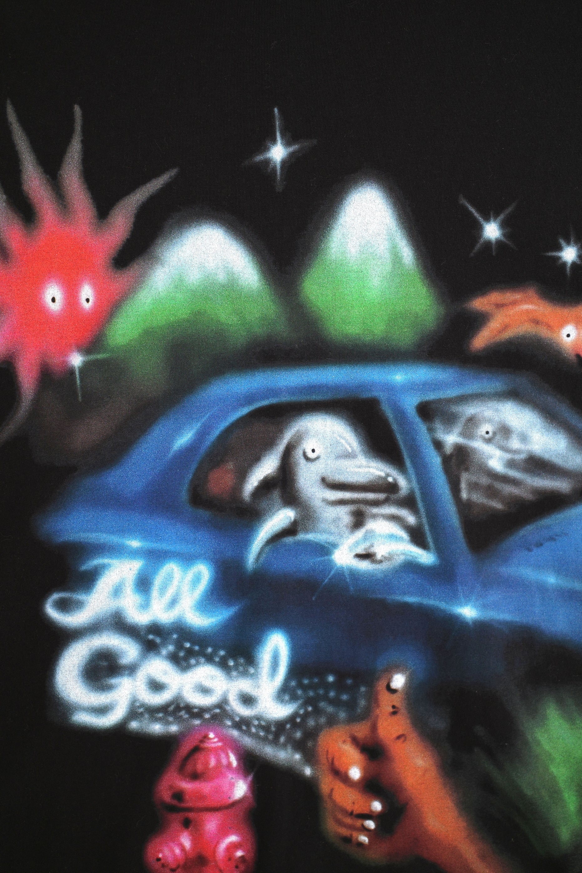 All Good Airbrush Tee