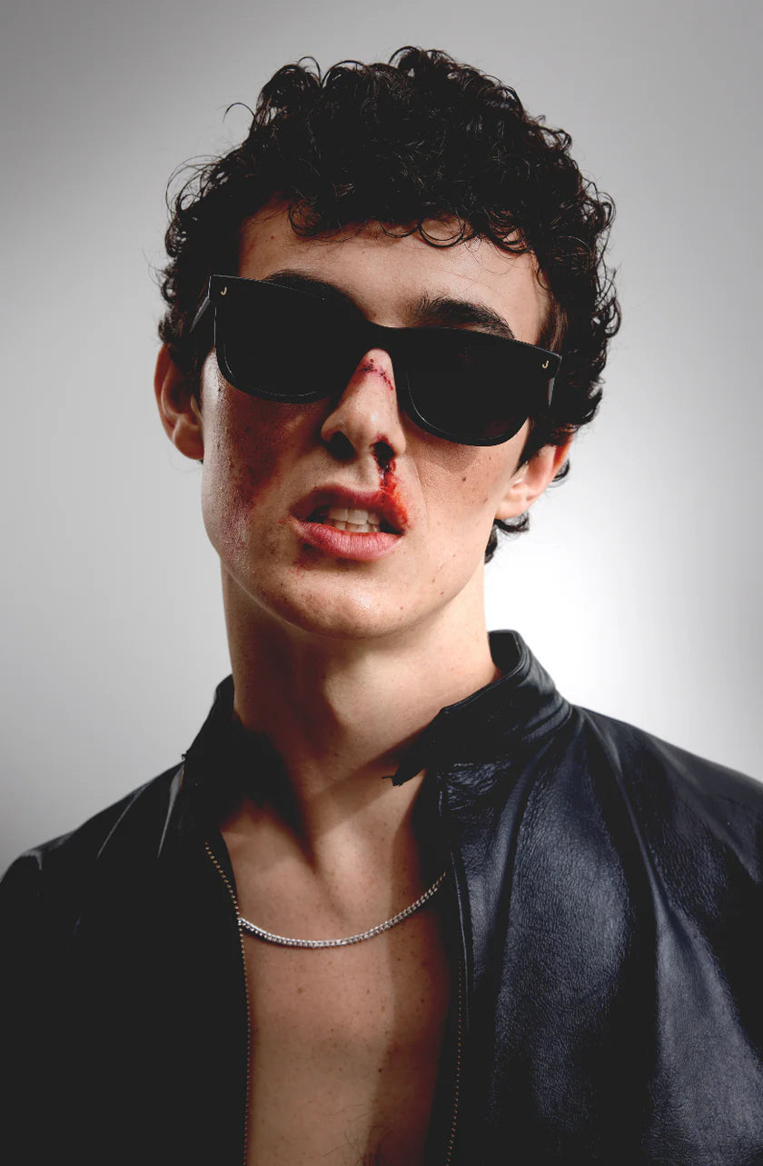 Hard Lean Sunglasses | Black/Black