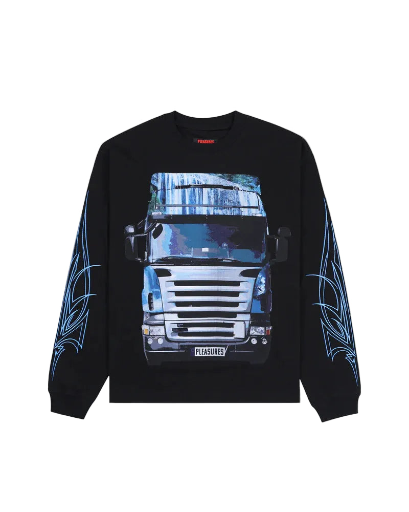 Semi Heavyweight Long Sleeve Shirt | Black