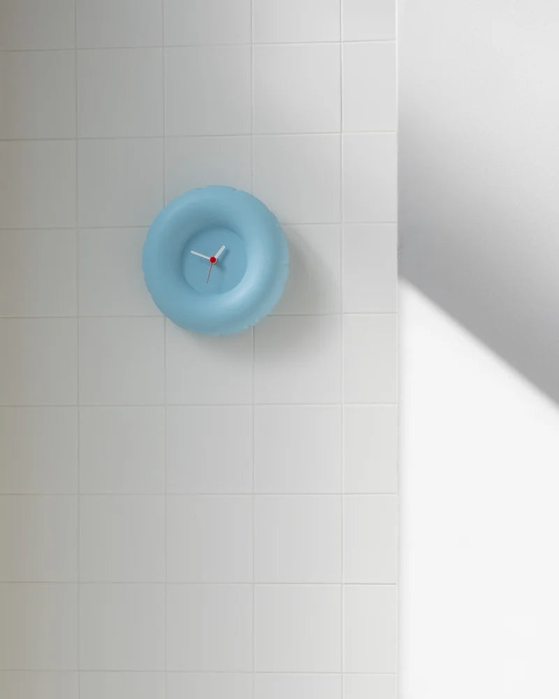 Clock 'HOLLY' matte | Bone