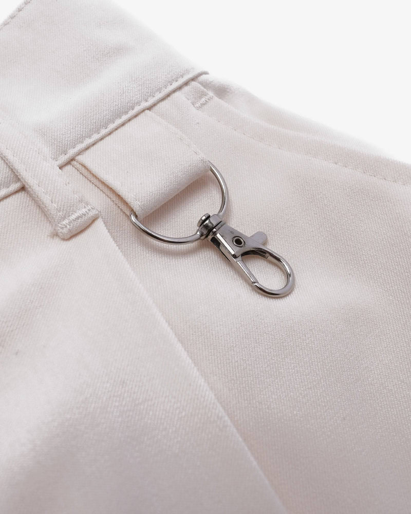 Calculus Baggy Pleated Shorts | Cream