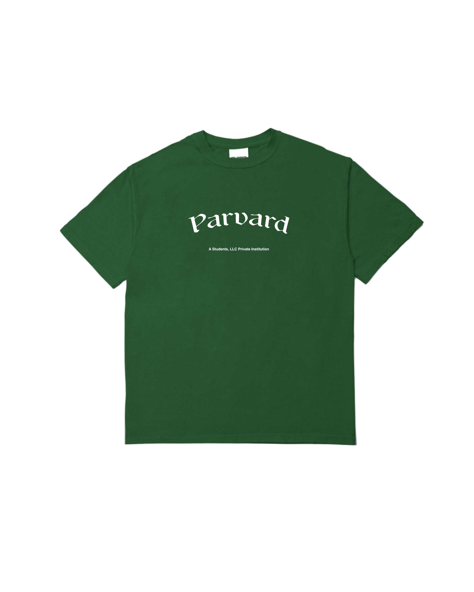 green t-shirt on a white background
