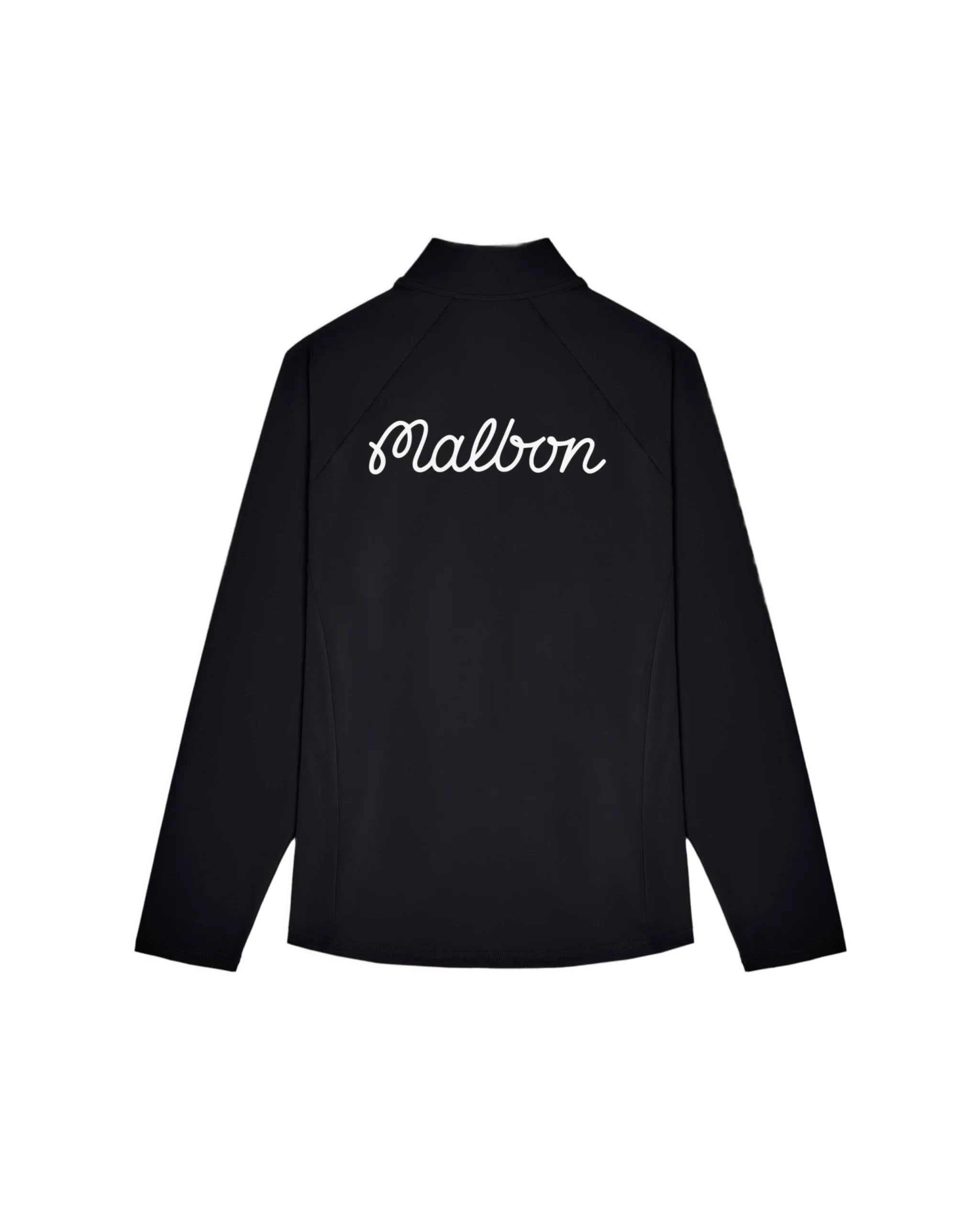 Performance Raglan Quarter Zip | Black