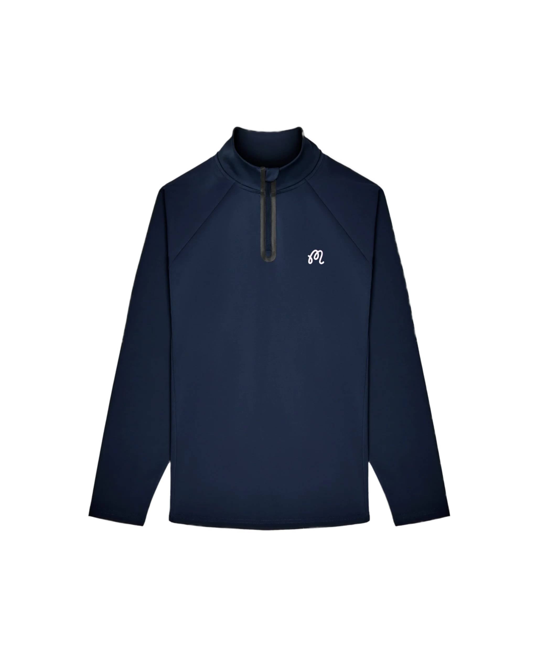 Performance Raglan Quarter Zip | Navy