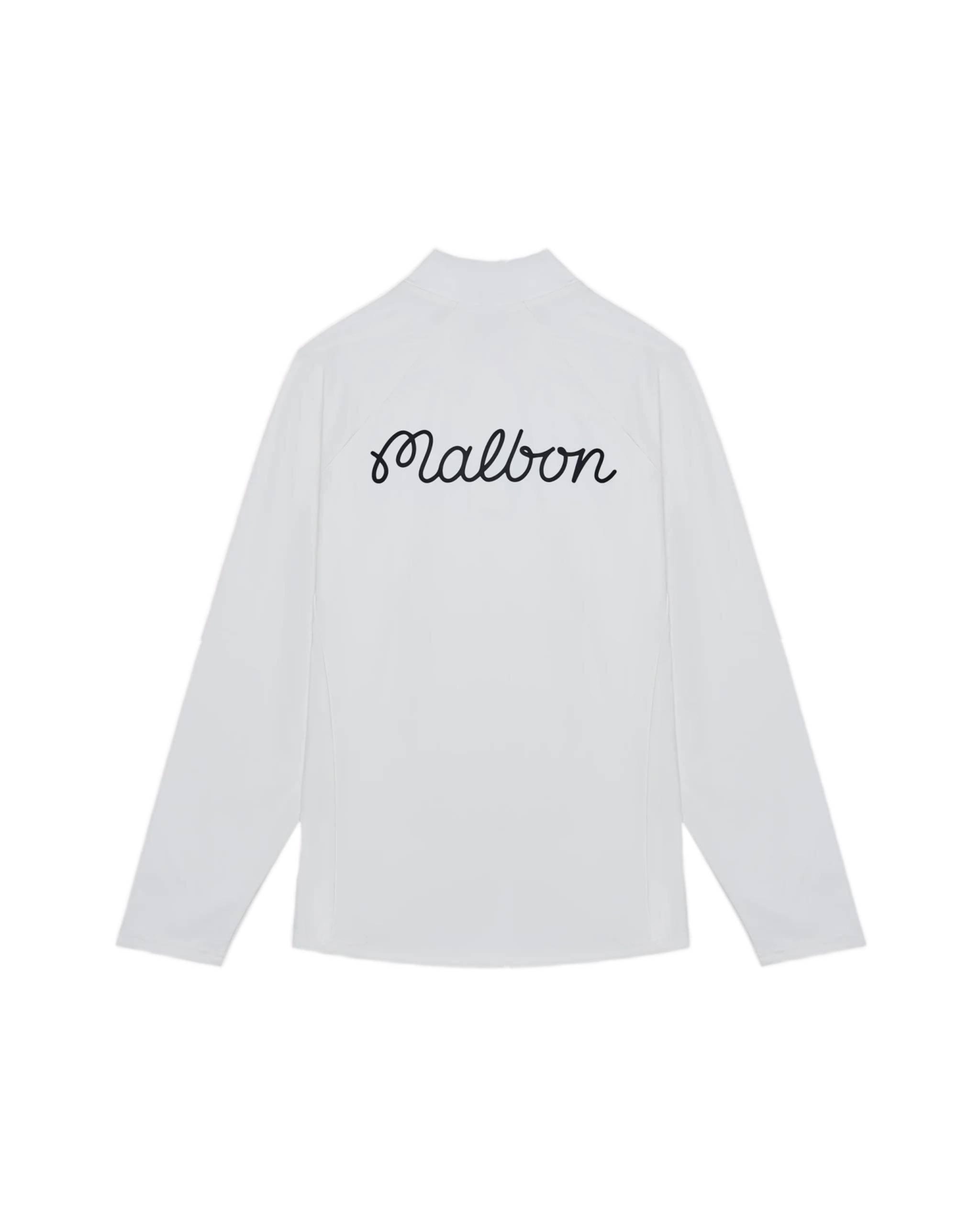 Performance Raglan Quarter Zip | White