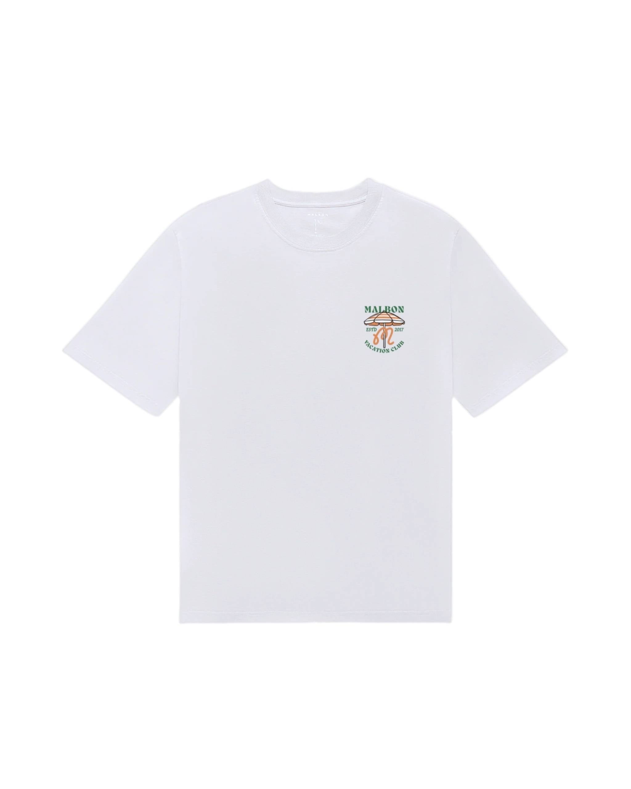 Vacation Club Tee | White