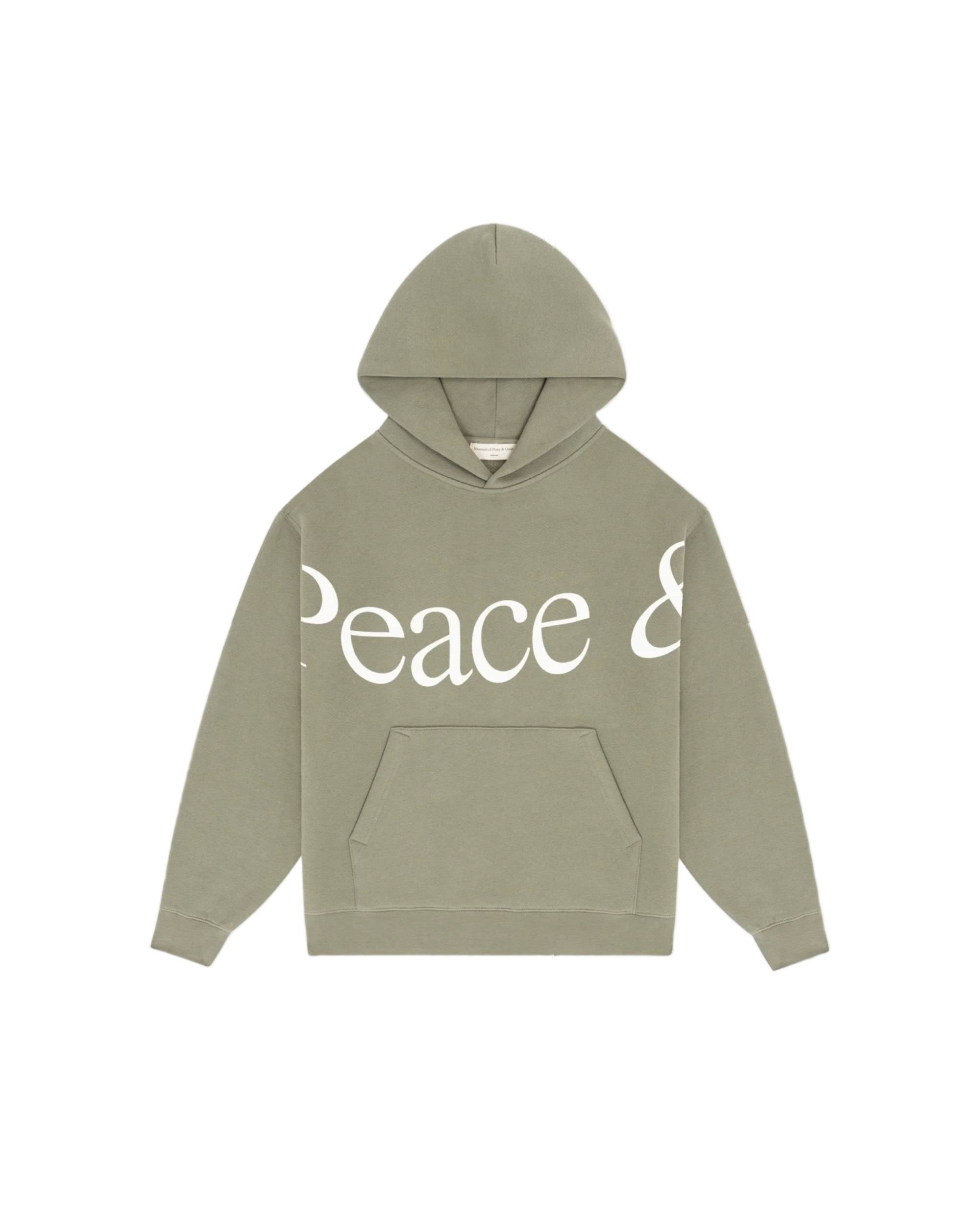 Jumbo Wordmark Hoodie | Olive