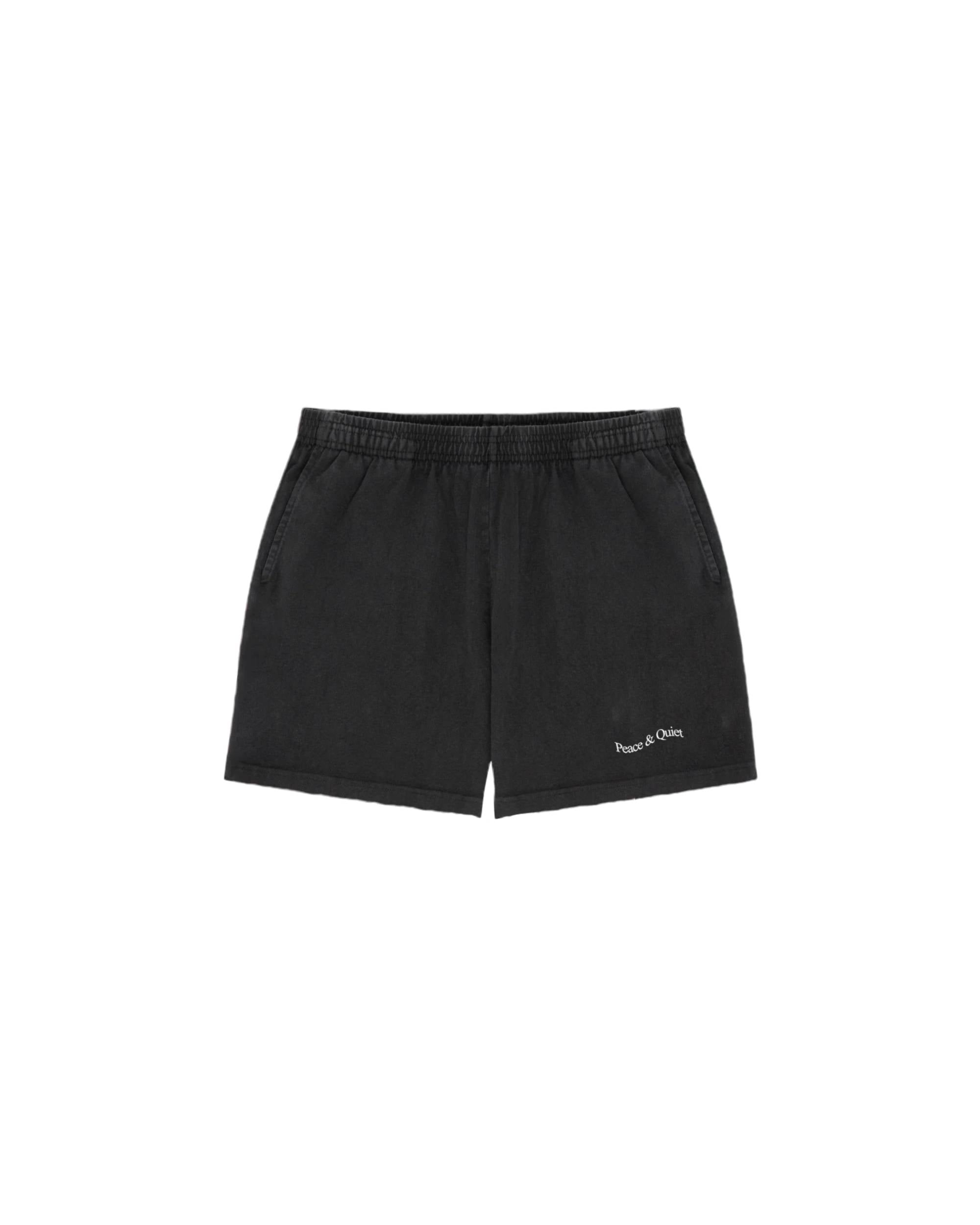 Wordmark Sweatshorts | Black