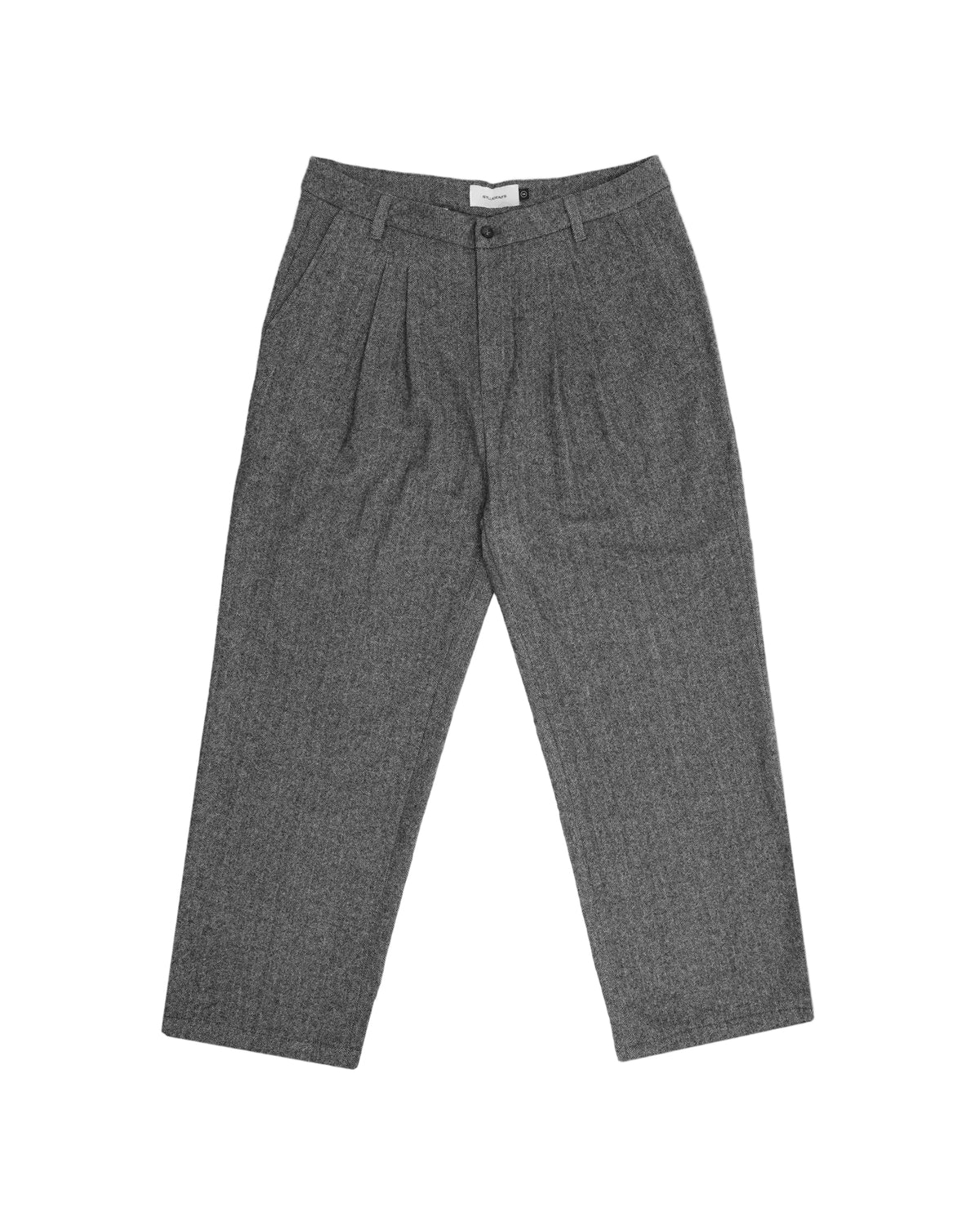 Tradition Double Pleated Wool Pants