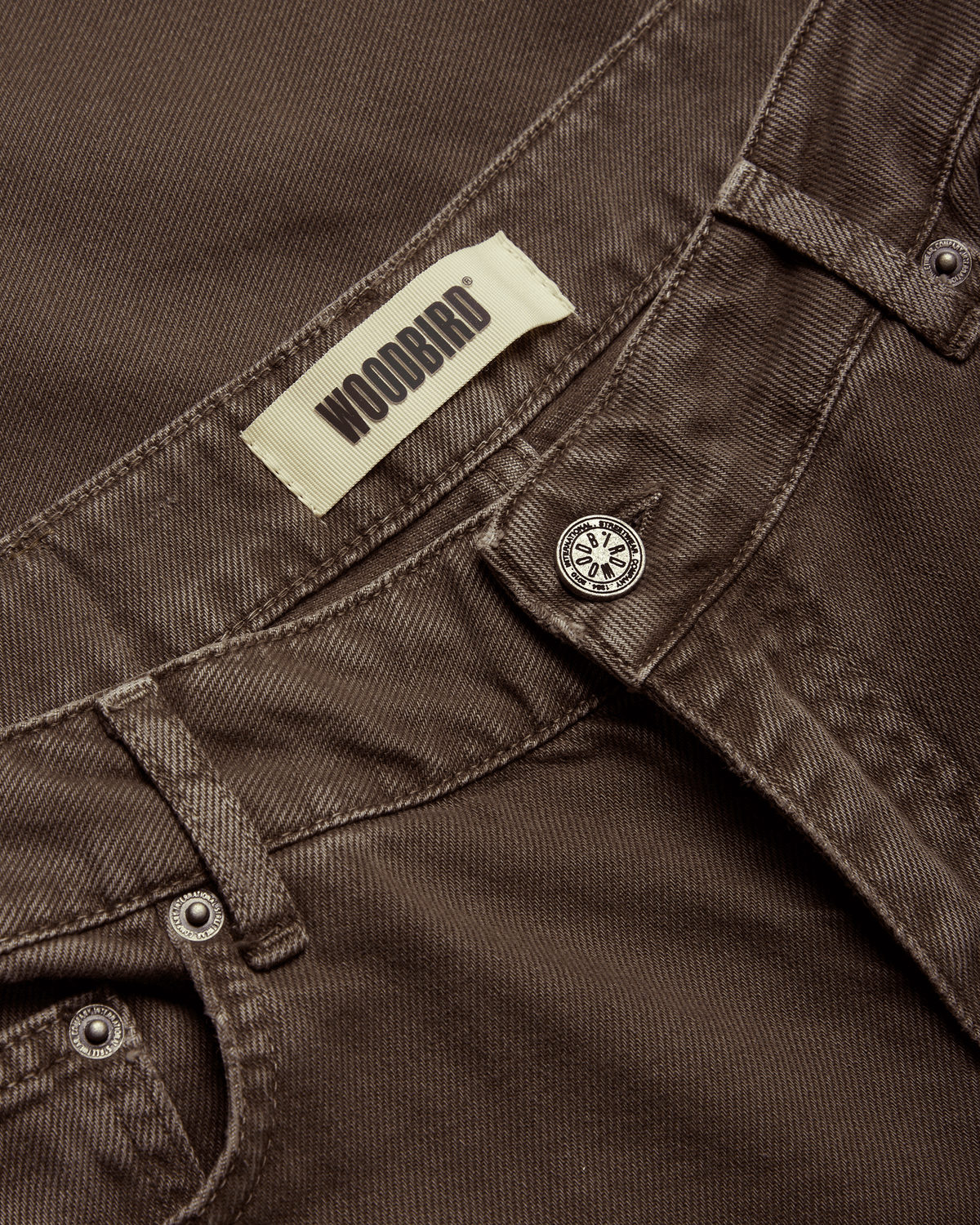 Aya Brown Jeans | Brown