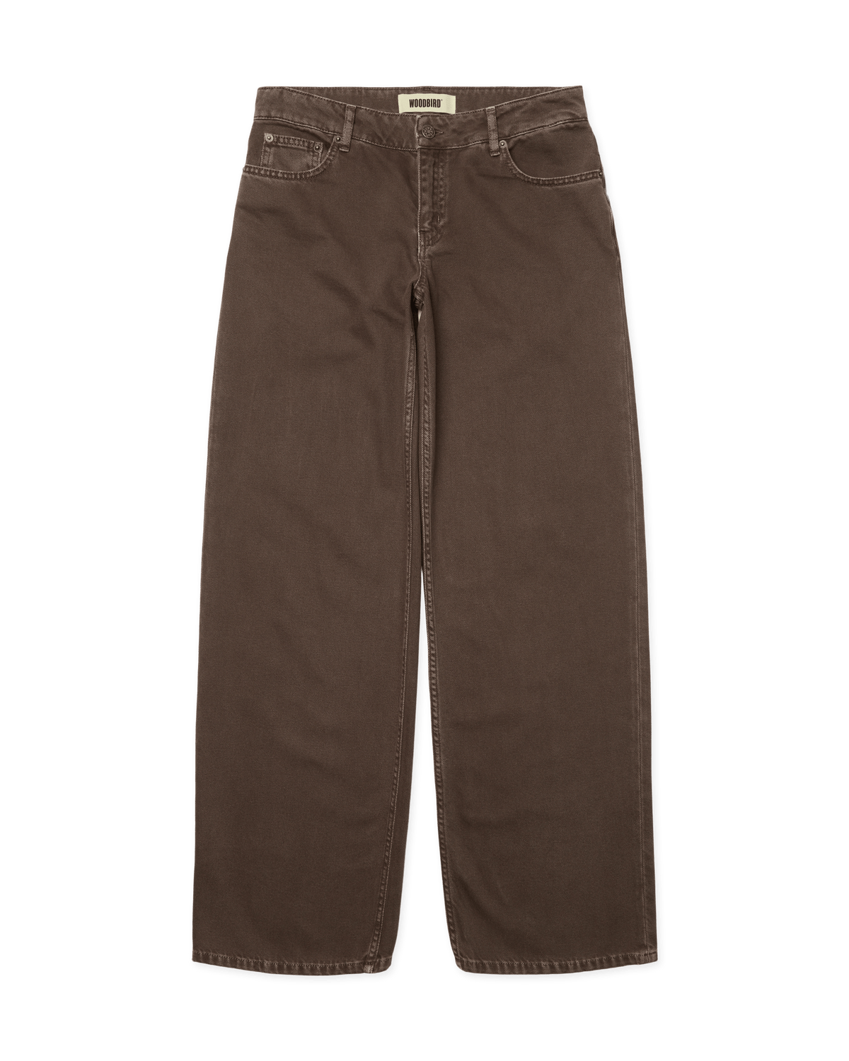 Aya Brown Jeans | Brown