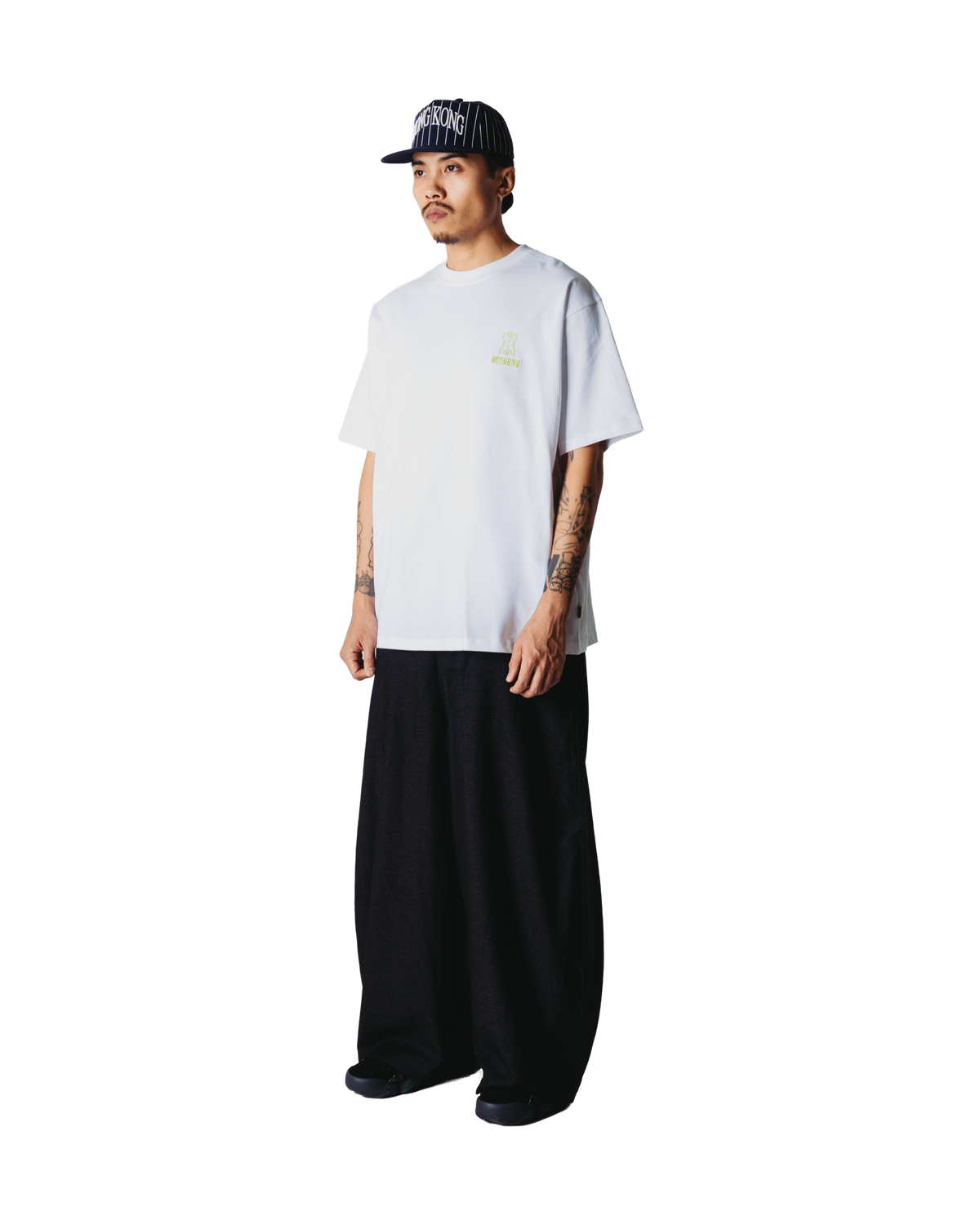 Baine Tiger Tee | White